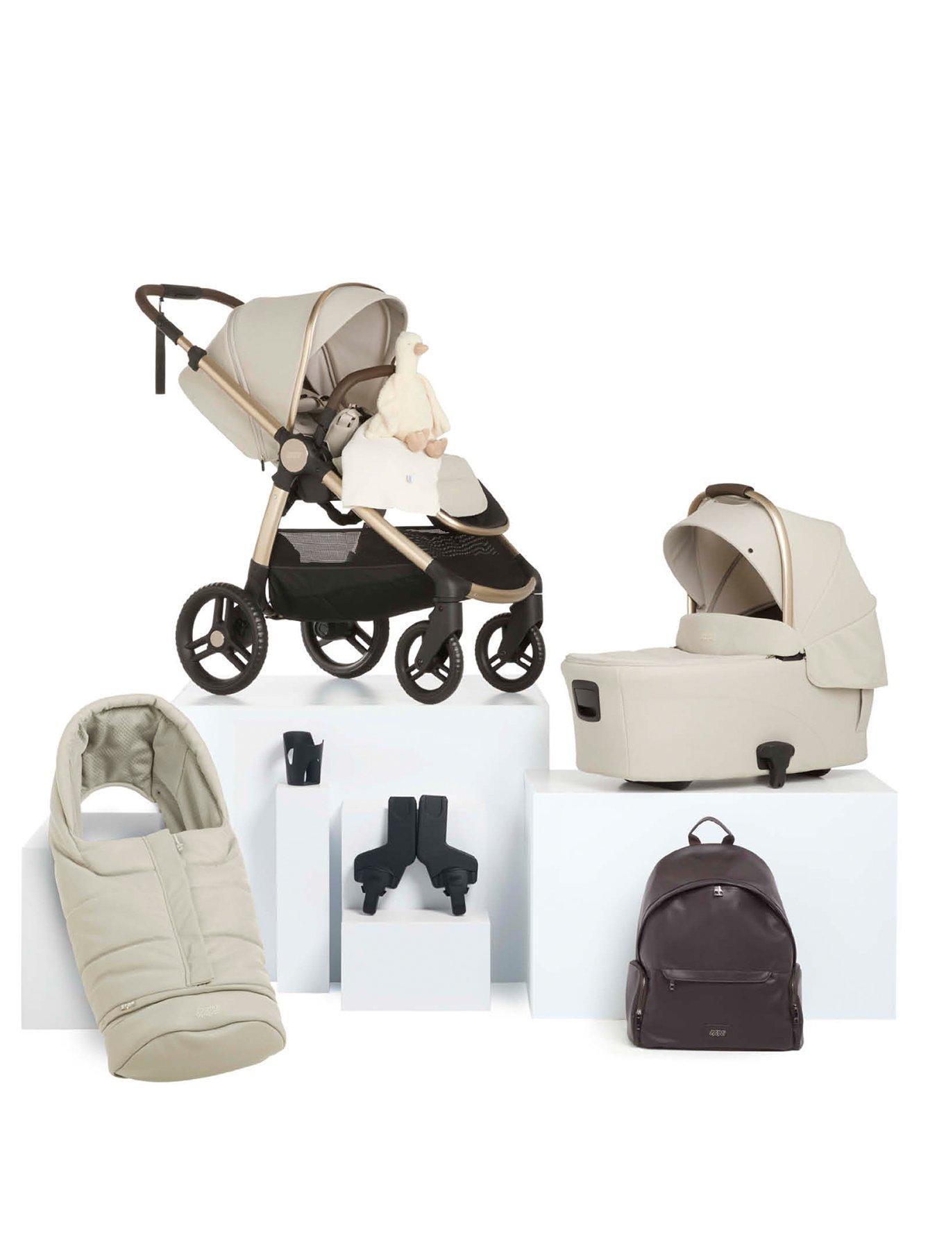Mamas & Papas Essential Kit - Ocarro² Shell (Inc Pushchair, Carrycot, Adaptors, Cupholder, Bag, Footmuff, Soft Toy and Blanket)