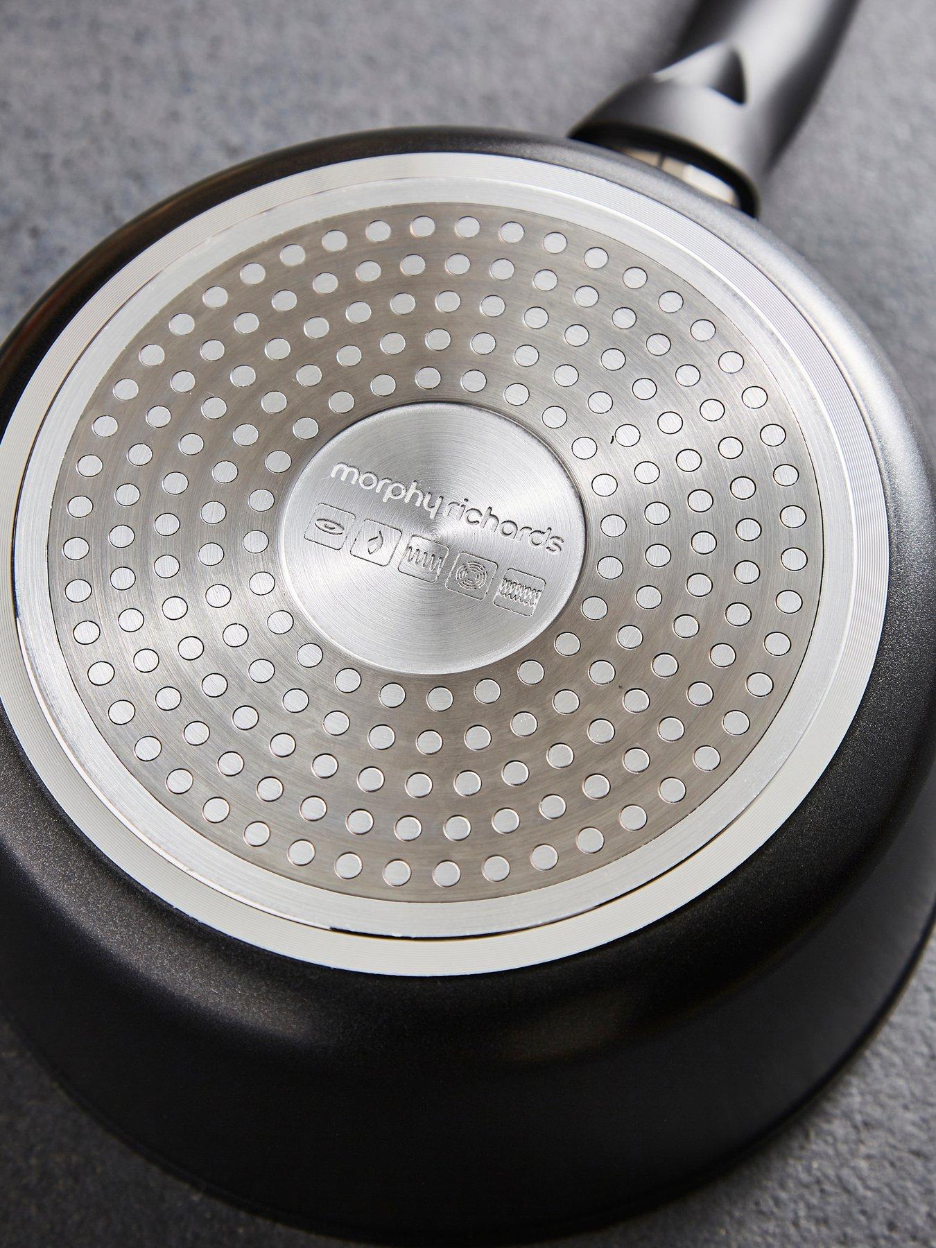 Image 6 of 7 of Morphy Richards 3pc Forged Aluminium Pan Set Graphite