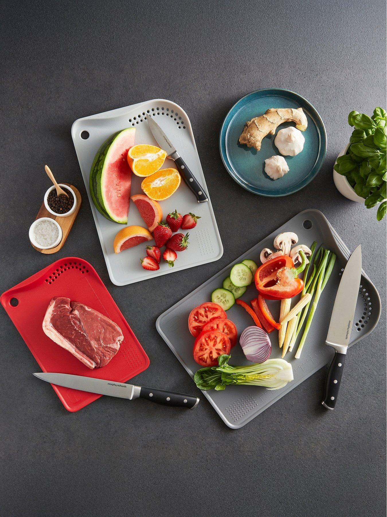Image 1 of 6 of Morphy Richards Cutting Board Set