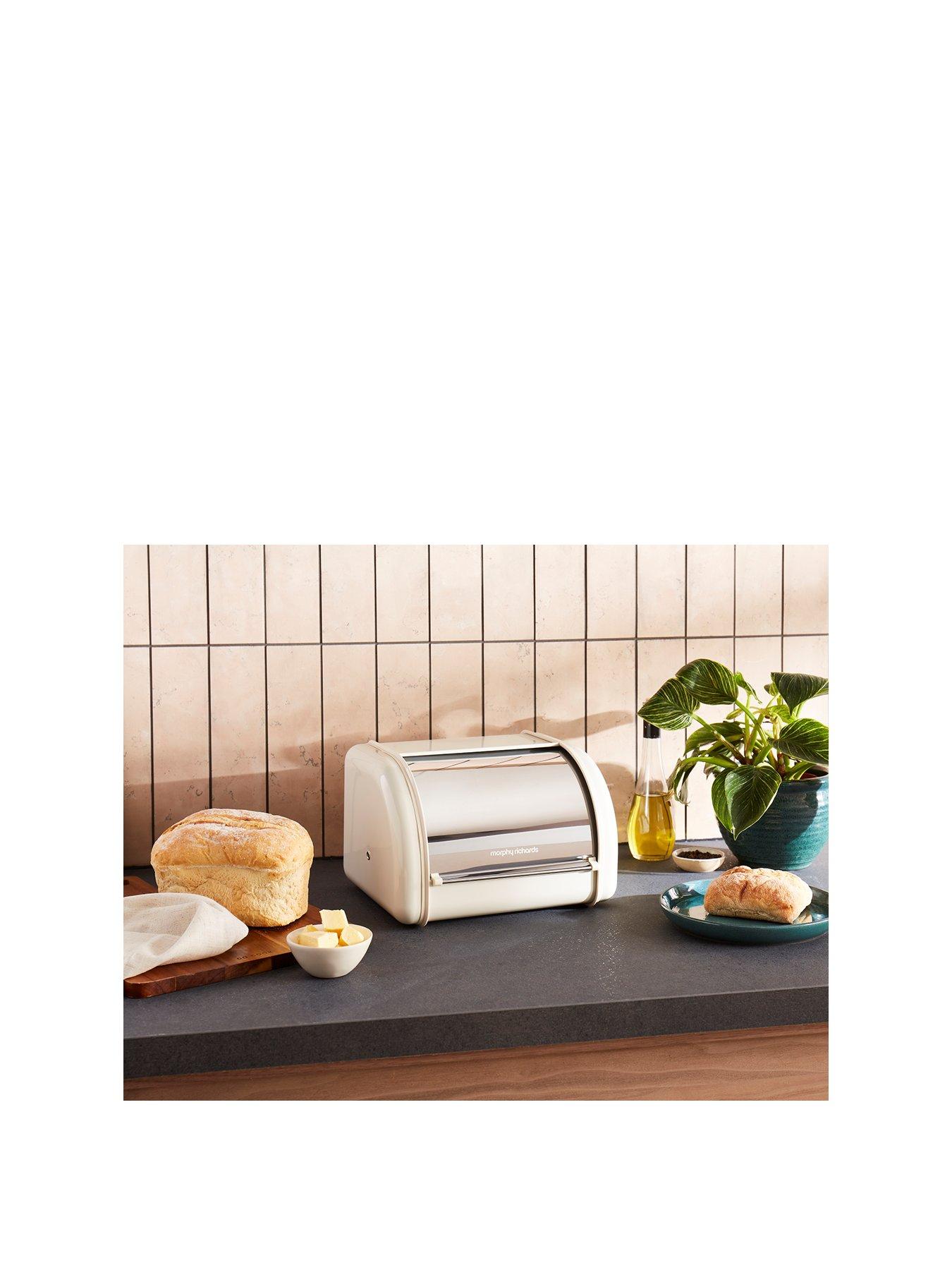 Morphy Richards Equip Compact Bread Bin Cream