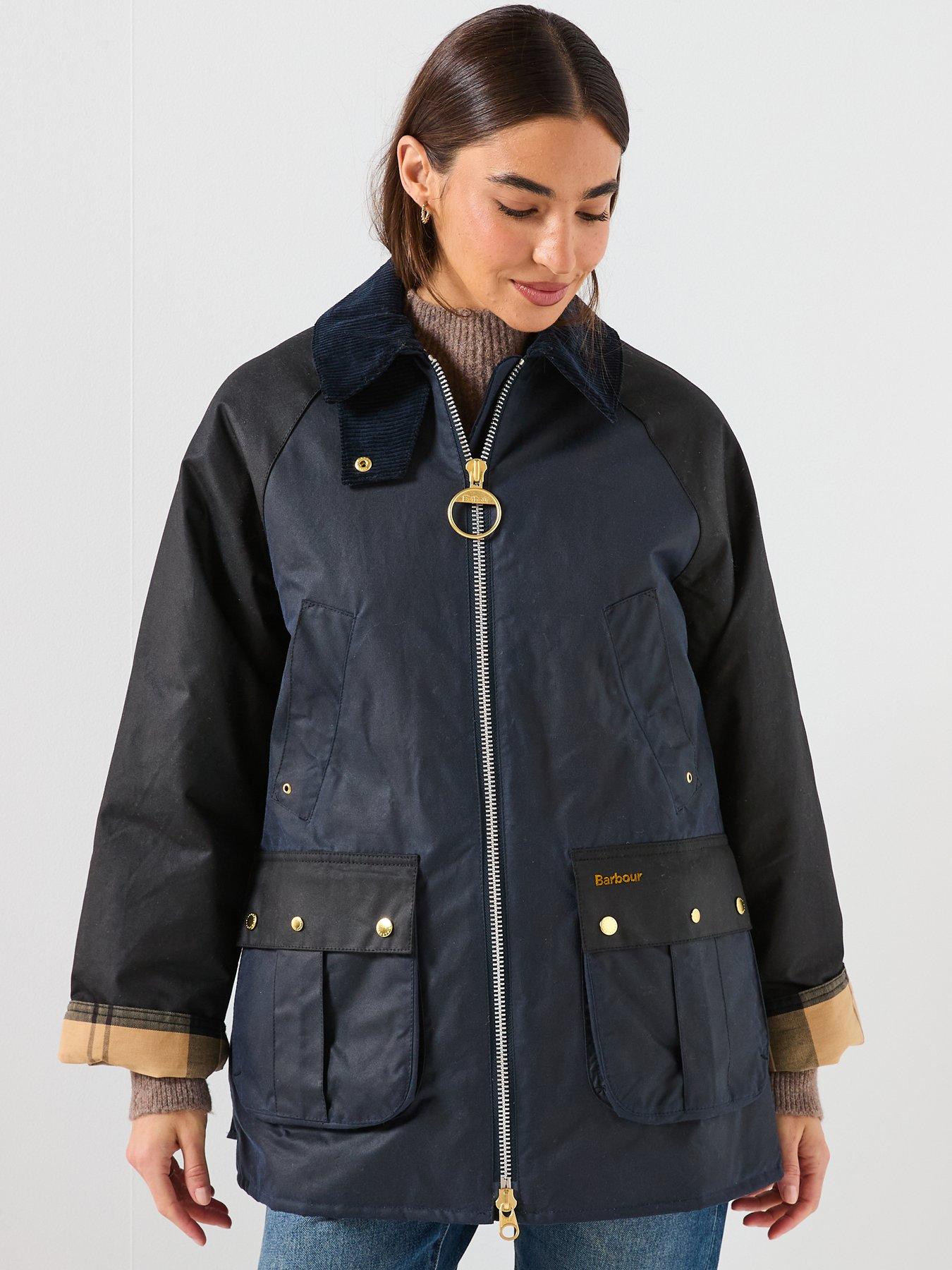 Barbour: Kettlewell Wax Jacket - Navy