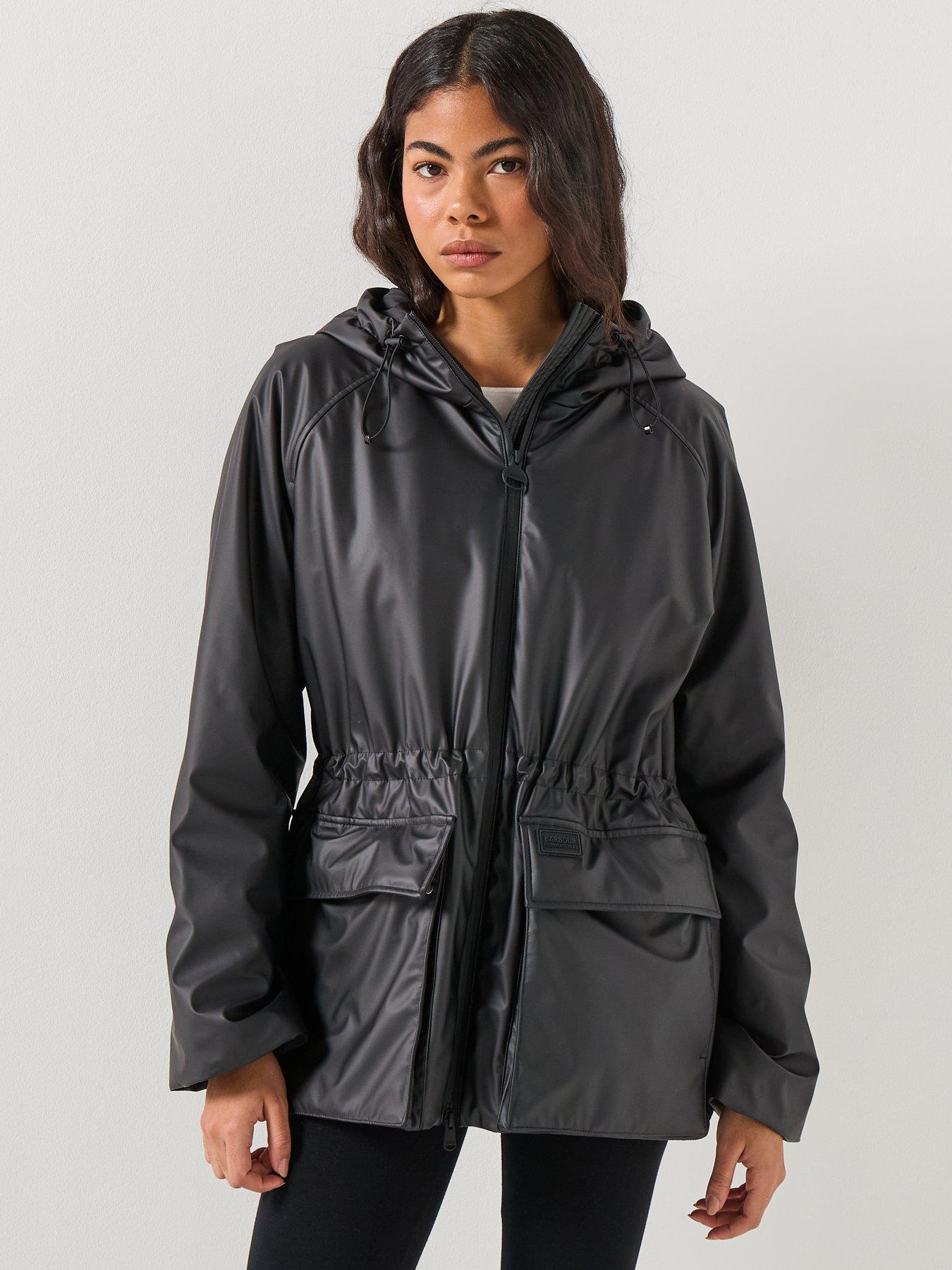 Barbour International Jourdaine Showerproof Jacket- Black
