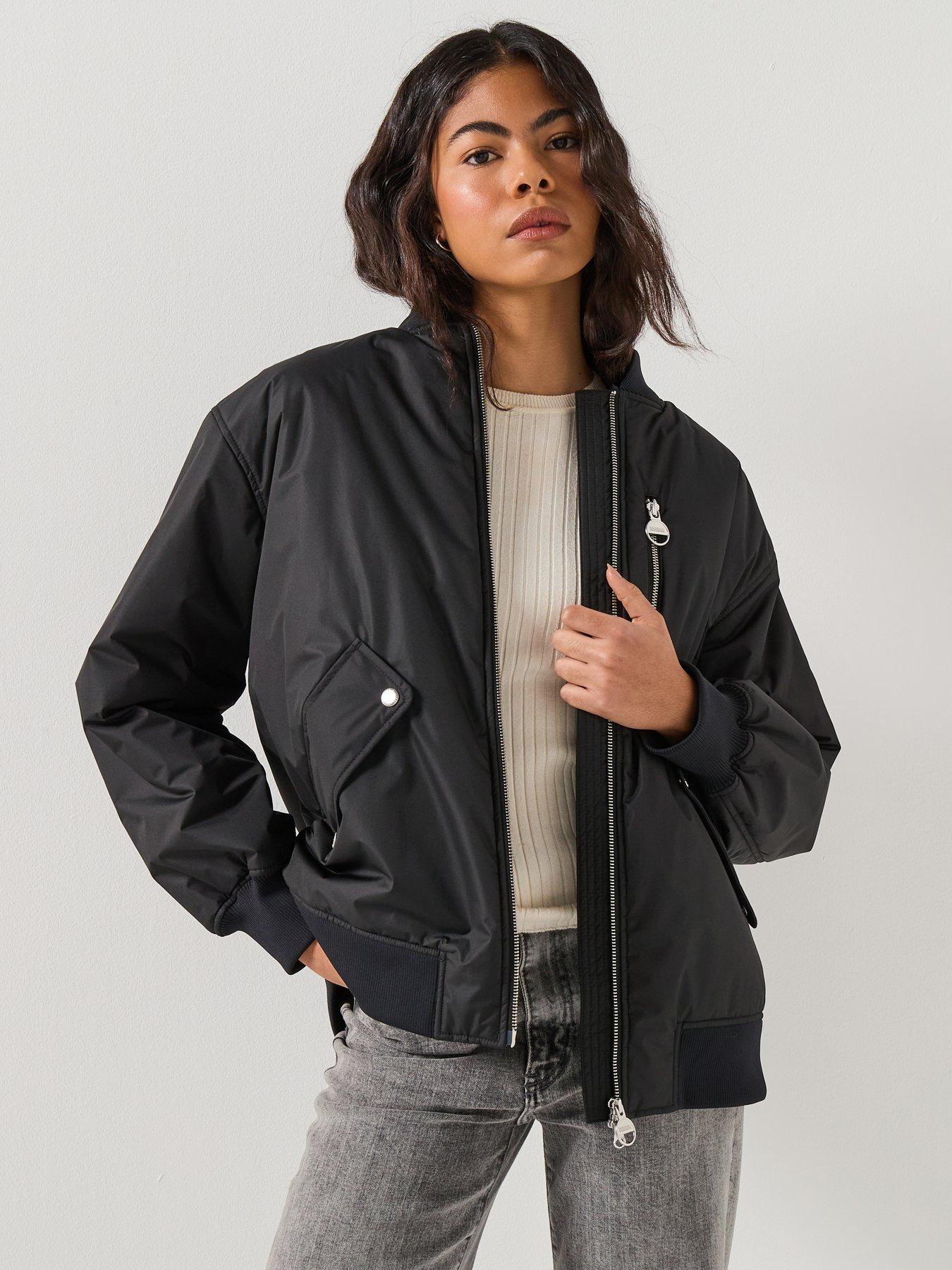 Barbour International Kuala Showerproof Bomber Jacket- Black