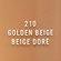 210 GOLDEN BEIGE