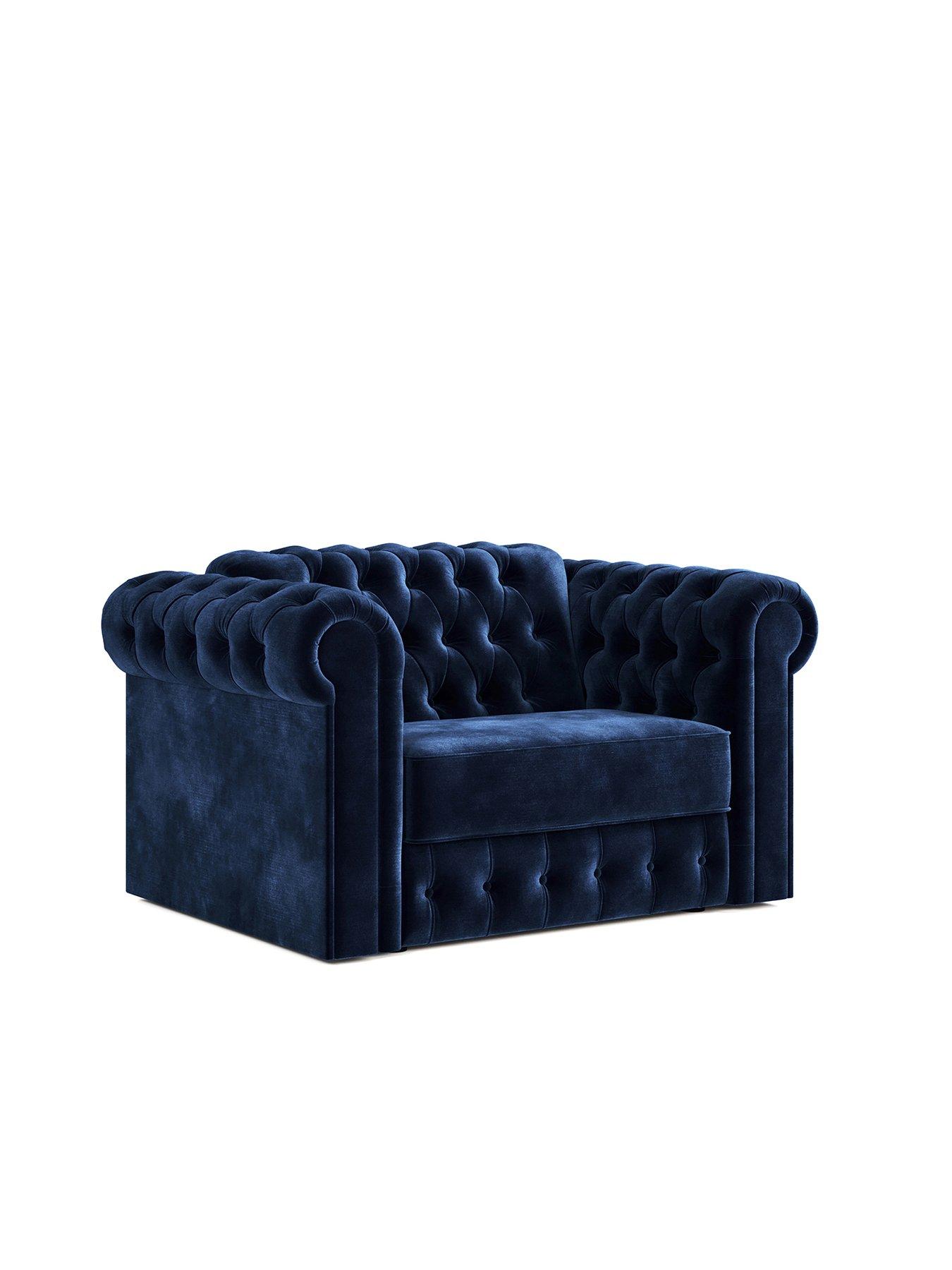 Jaybe Chesterfield Snuggler Sofa Bed With E-sprung Mattress