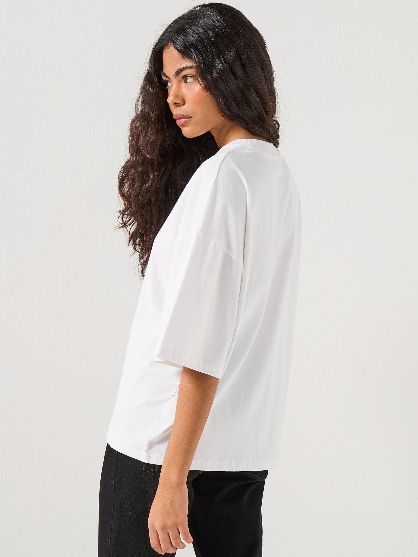 Image 2 of 6 of Barbour International Katya T-shirt- White