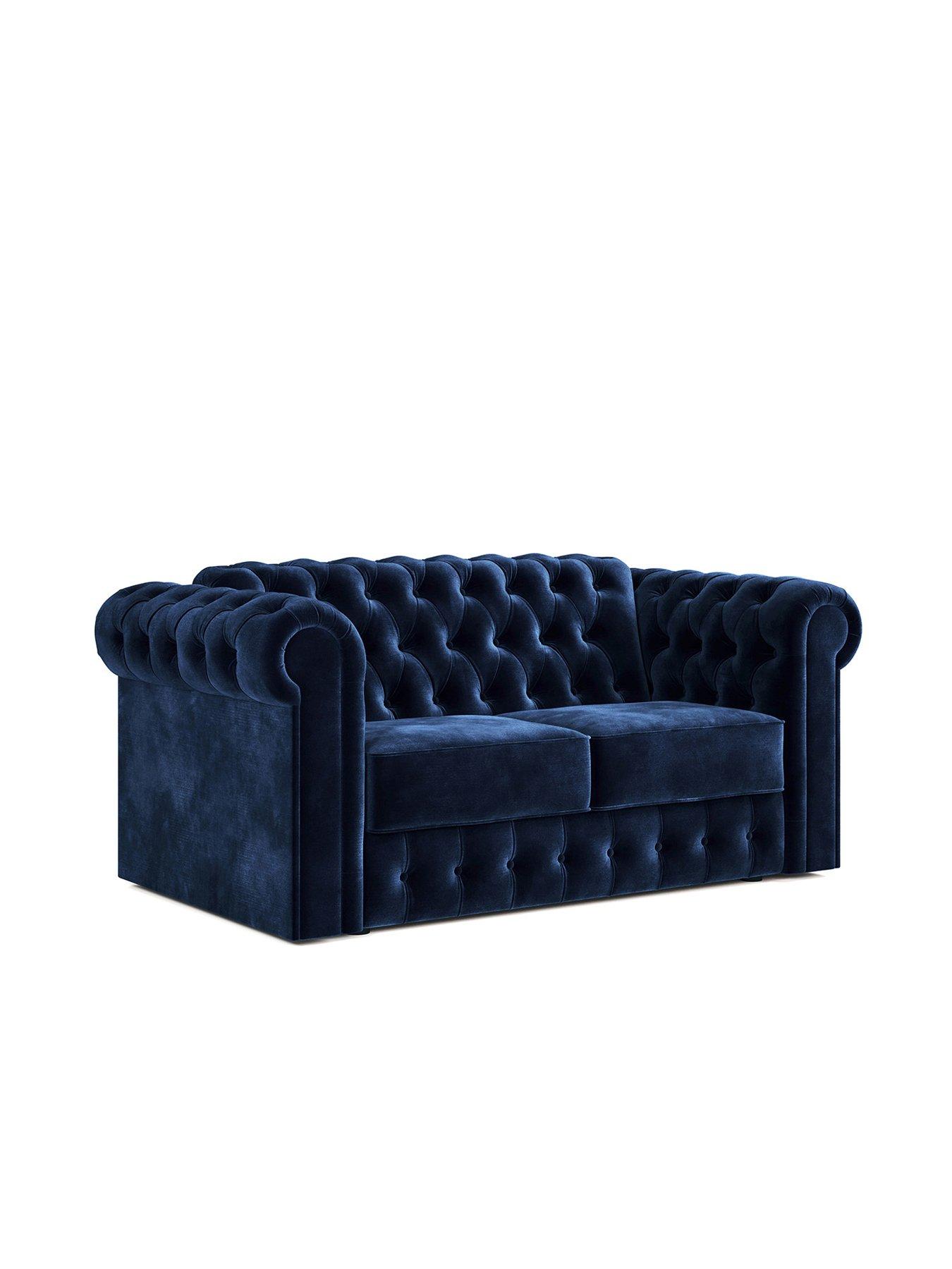 Jaybe Chesterfield Two Seater Sofa Bed With E-sprung Mattress