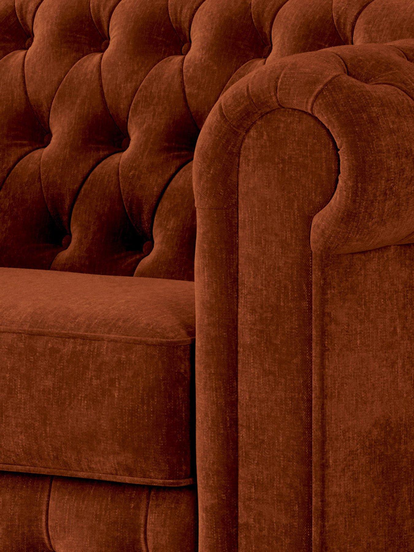 Image 4 of 8 of Jaybe Chesterfield Three Seater Sofa Bed With E-sprung Mattress