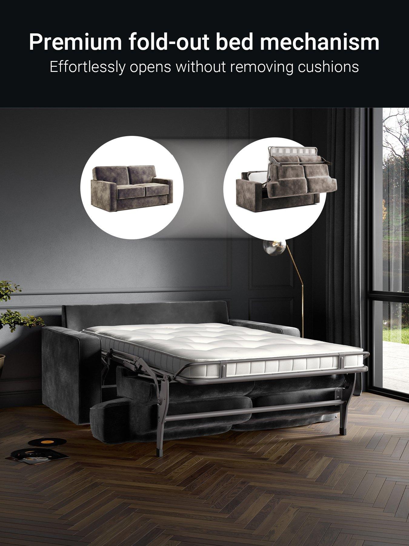 Image 3 of 8 of Jaybe Linea Two Seater Sofa Bed With E-sprung Mattress