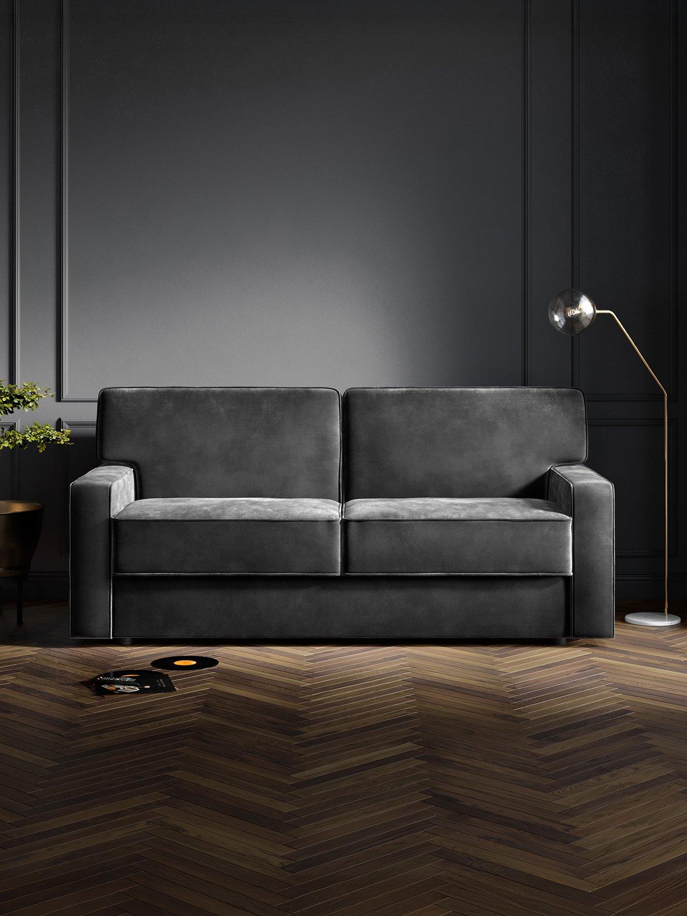 Image 1 of 8 of Jaybe Linea Three Seater Sofa Bed With E-sprung Mattress
