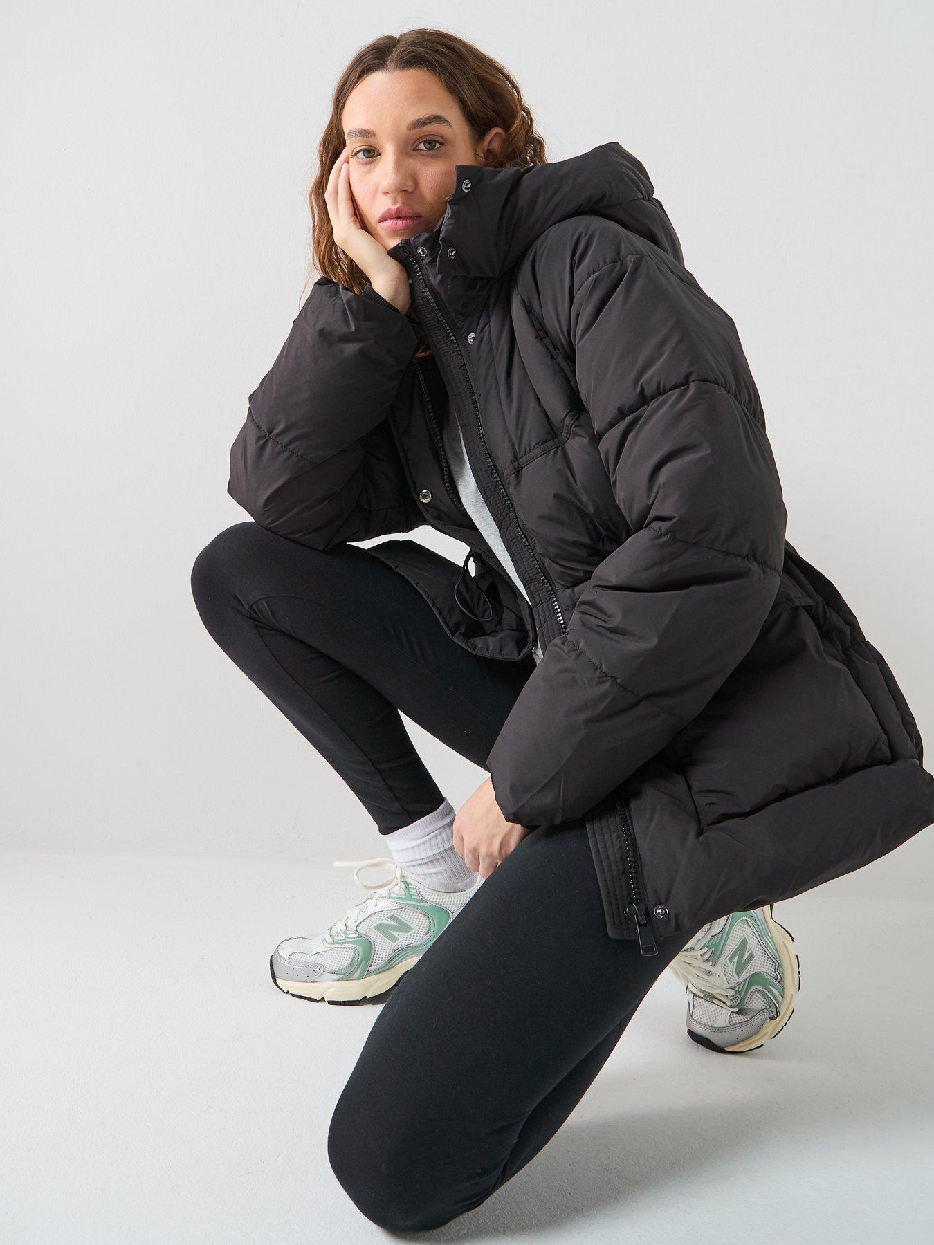 Image 4 of 6 of Only Karla Padded Jacket - Black
