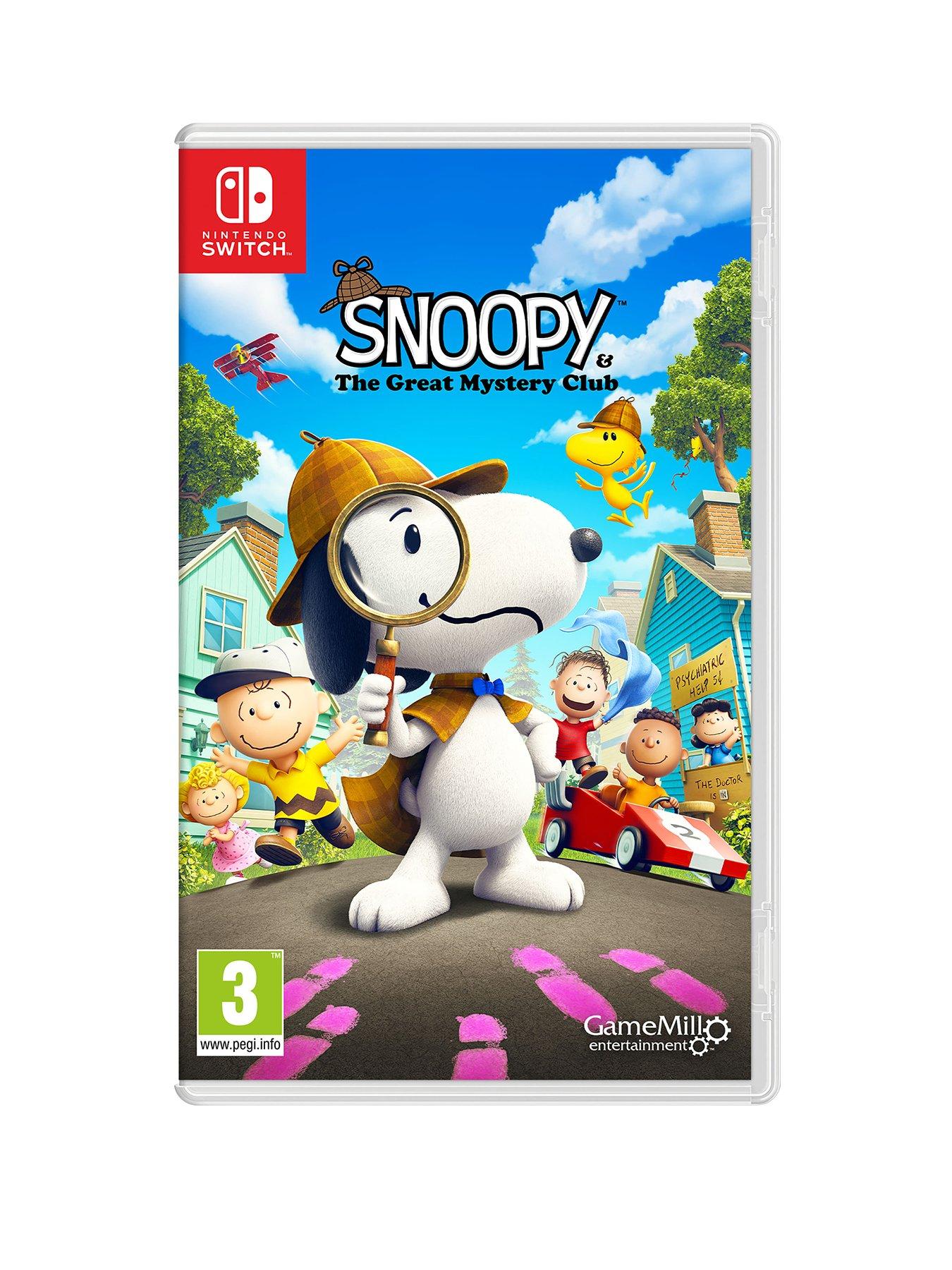 Nintendo Switch Detective Snoopy Very