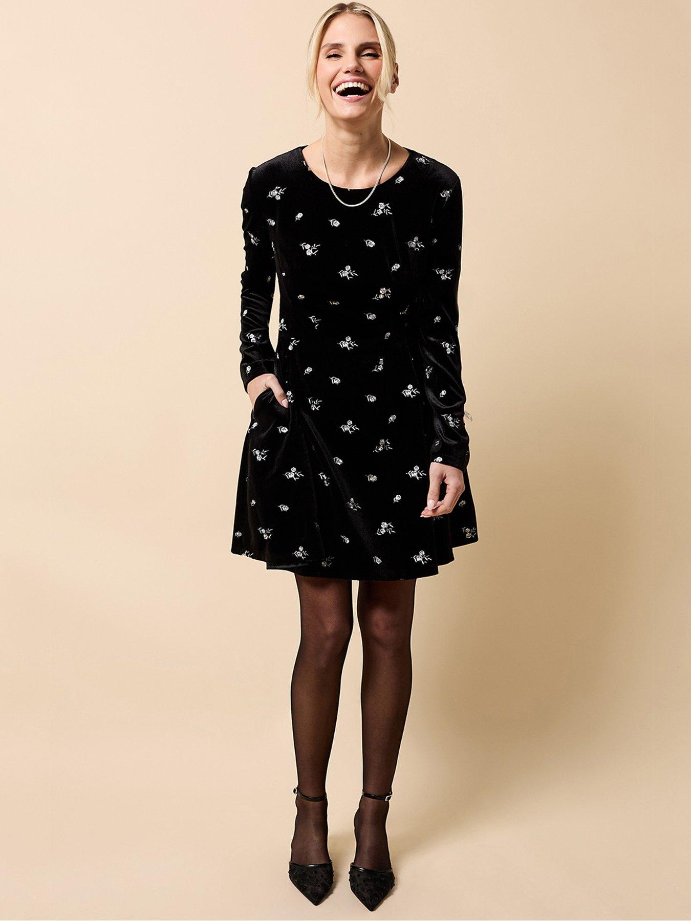 Vestido Largo De Noche Para Mujer - Little Mistress - Con Lazo En La Cintura - Elegante Para Bodas O Fiestas
