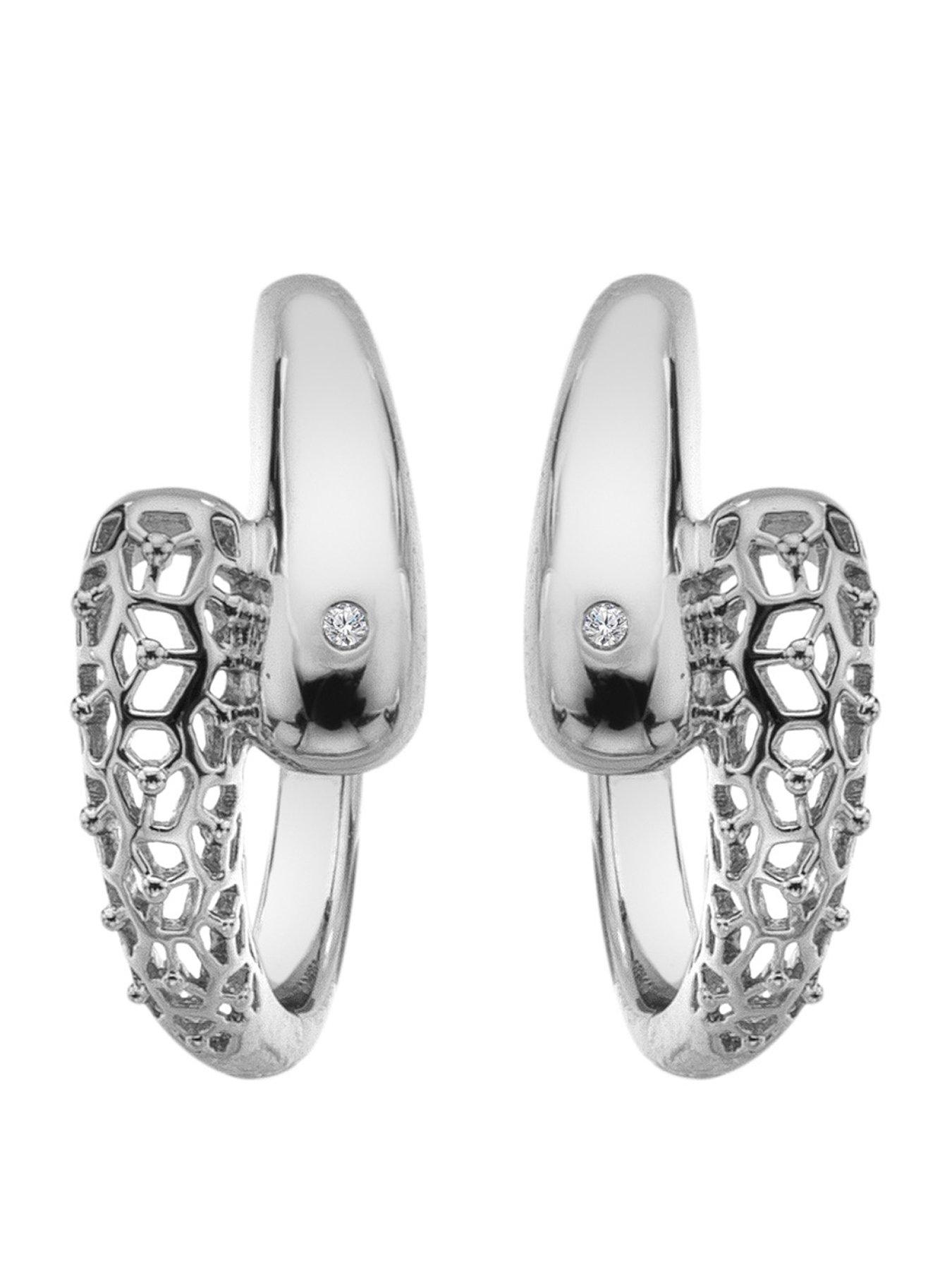 Hot Diamonds Aster Earrings, Multi, Women
