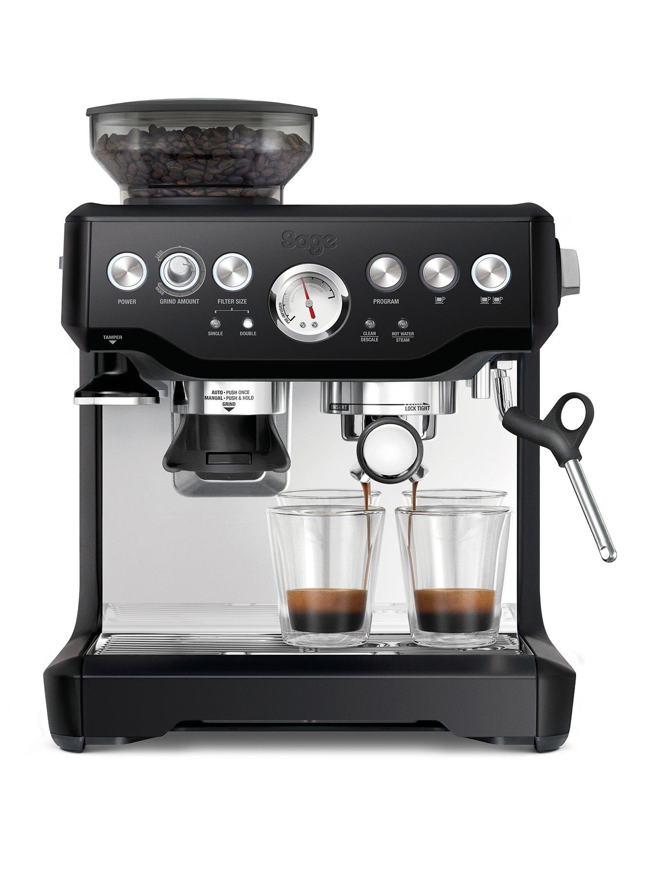 Image 1 of 5 of Sage the Barista Express Espresso Machine - Black Truffle