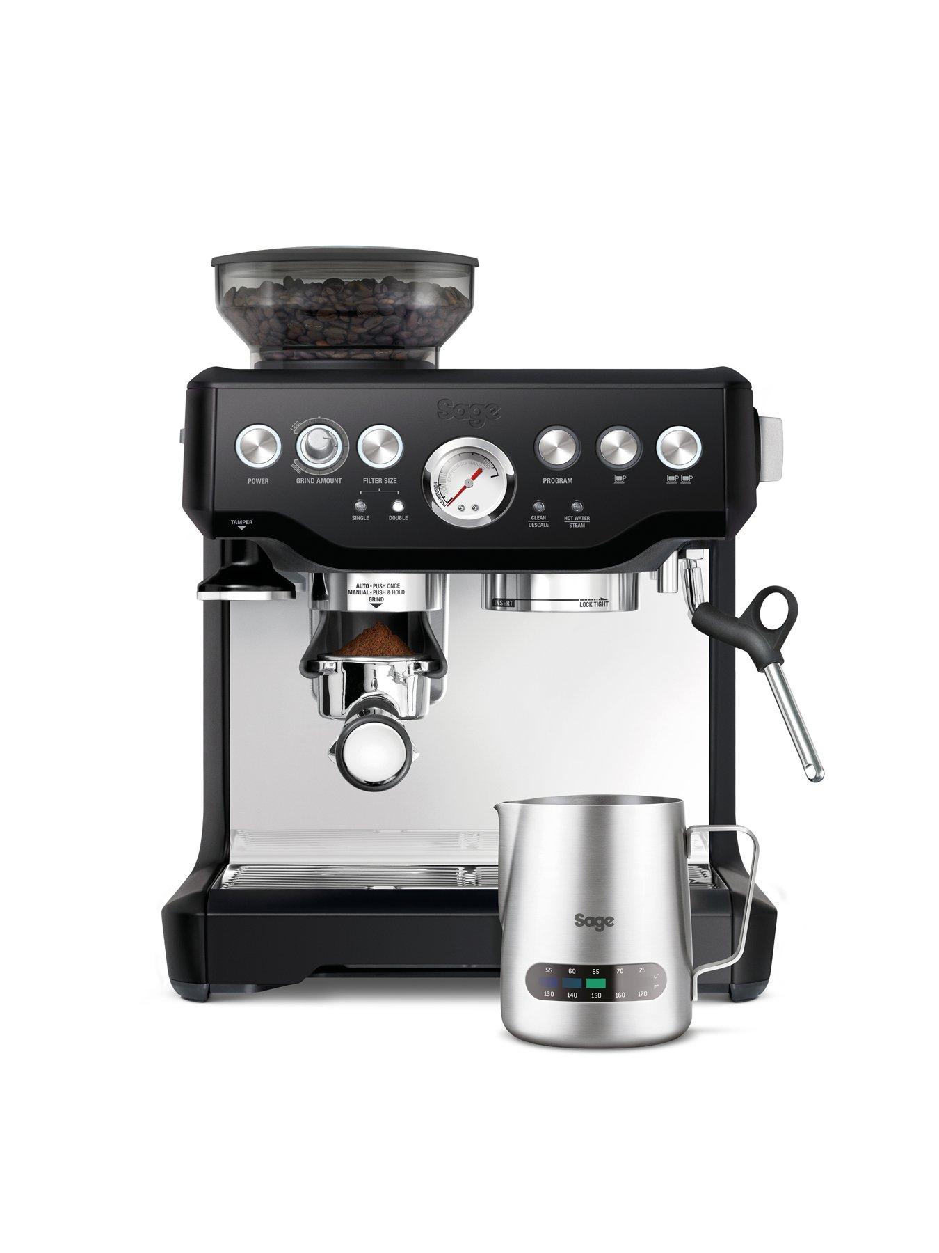 Image 2 of 5 of Sage the Barista Express Espresso Machine - Black Truffle