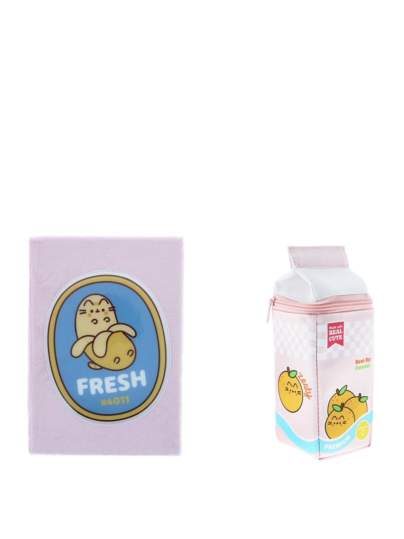 Pusheen Plush Notebook  &  Novelty Pencil Case