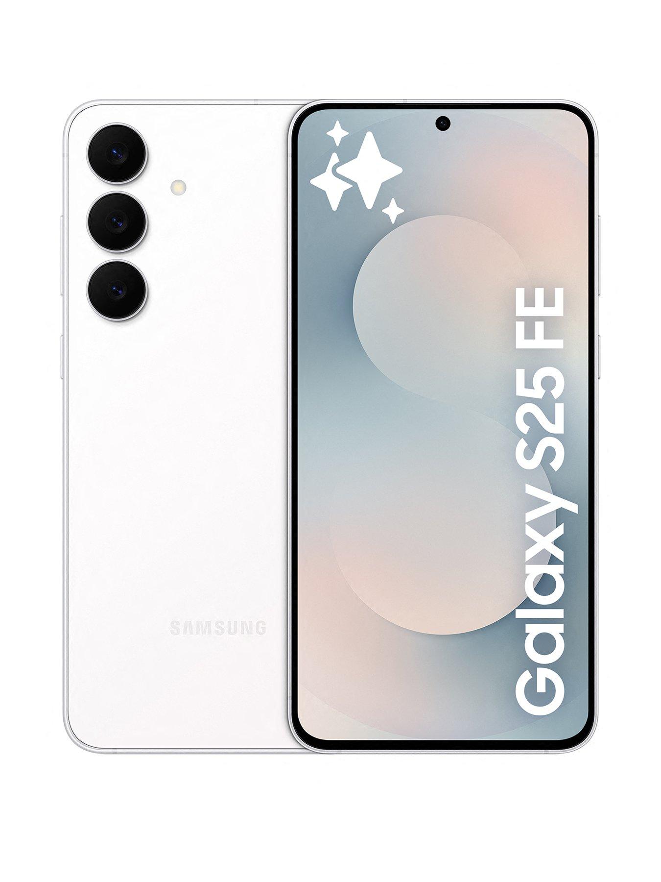Samsung Galaxy S25 FE - White - Galaxy AI
