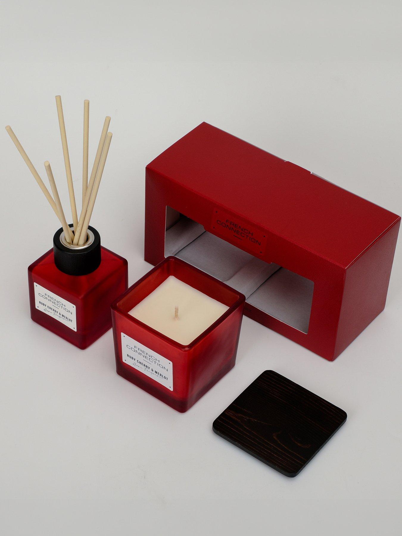 french-connection-autumn-collection-2-piece-gift-set-diffuser-100ml-candle-200g