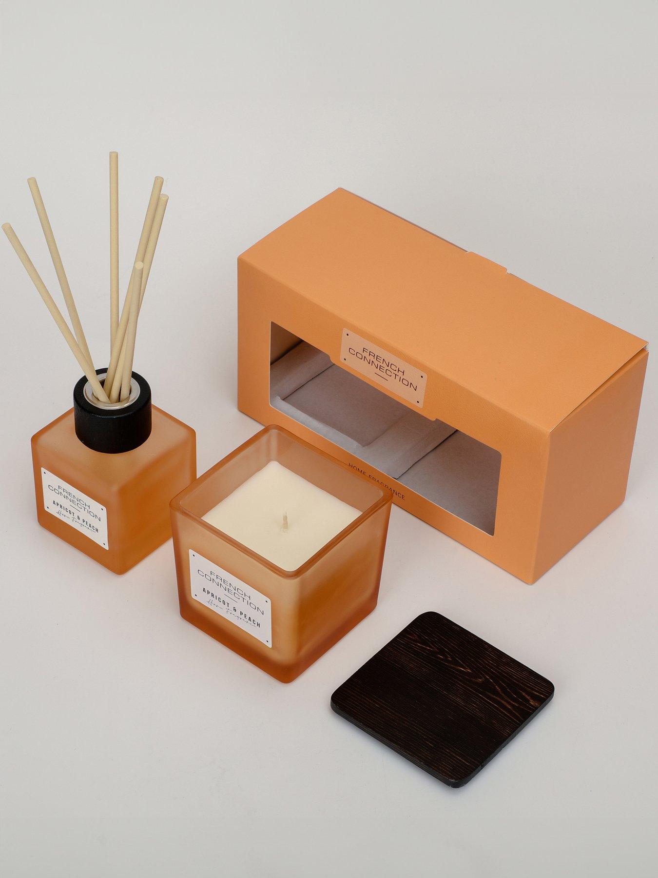 french-connection-autumn-collection-2-piece-gift-set-diffuser-100ml-candle-220g