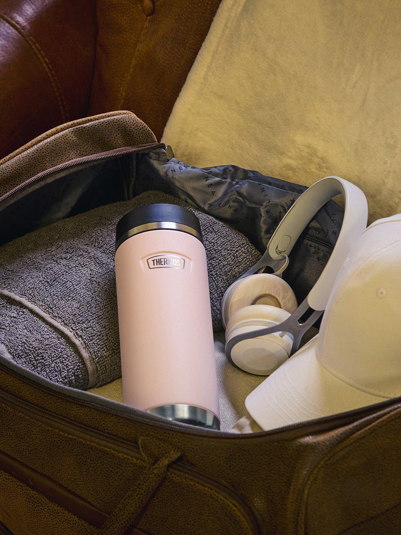 Thermos Icon Series 710 Ml Water Bottle W/ Straw Lid - Peony Pink