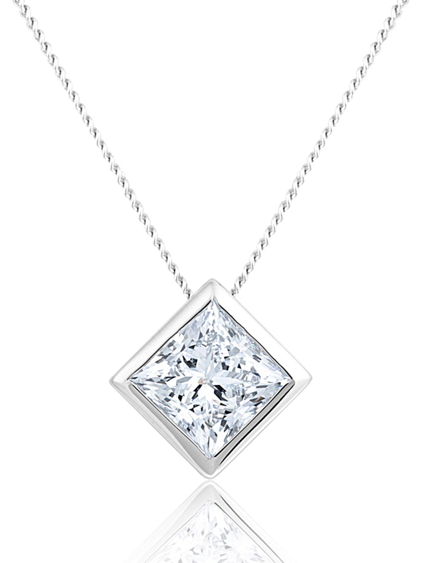 Love DIAMOND Full Carat Slider Pendant - Lab Grown