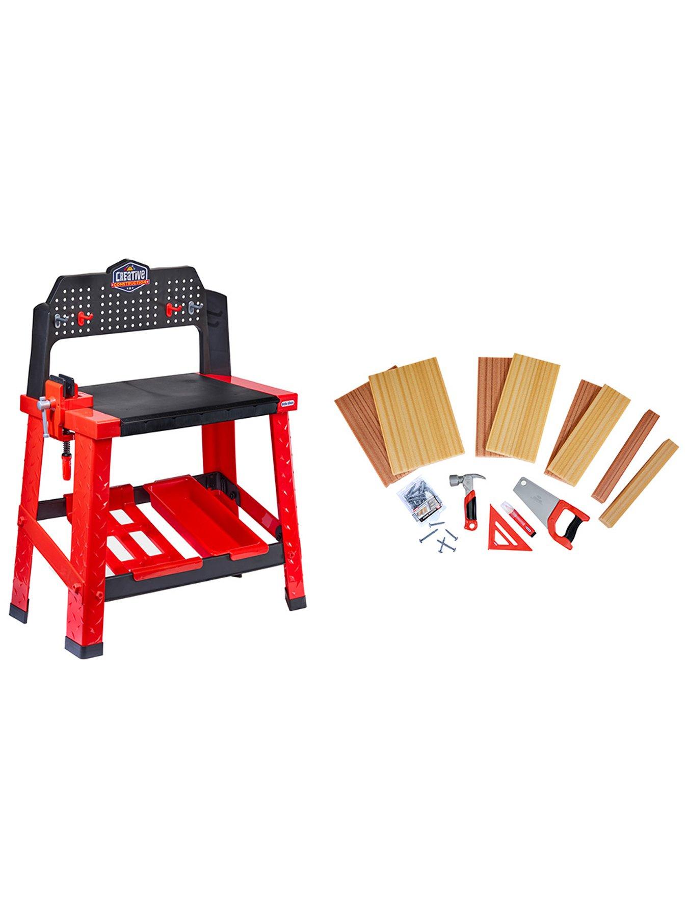 Image 2 of 6 of Little Tikes Creative Construction Workbench Playset