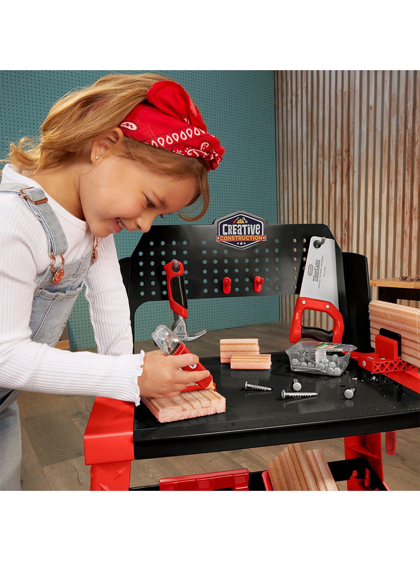 Image 4 of 6 of Little Tikes Creative Construction Workbench Playset