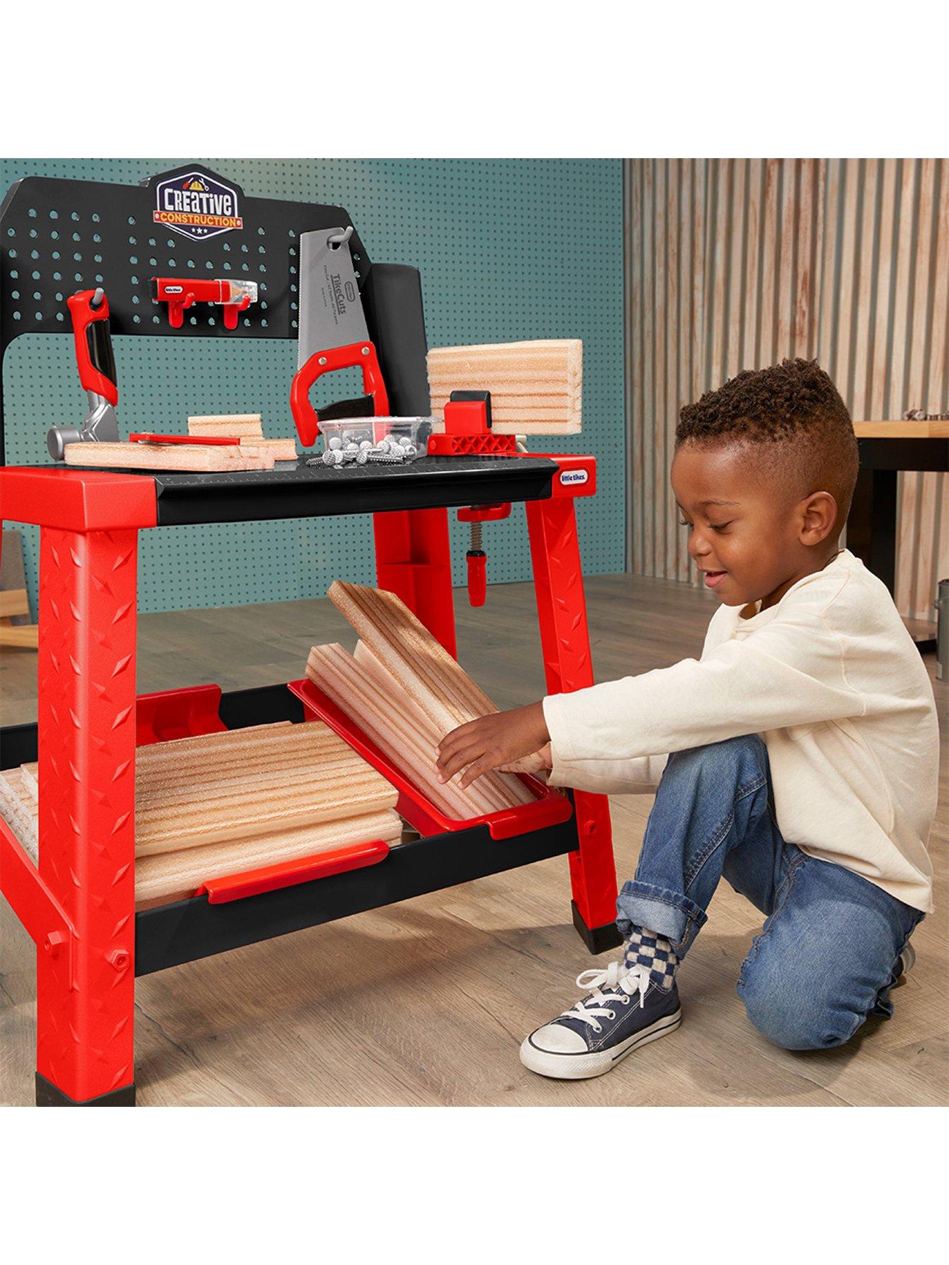 Image 5 of 6 of Little Tikes Creative Construction Workbench Playset