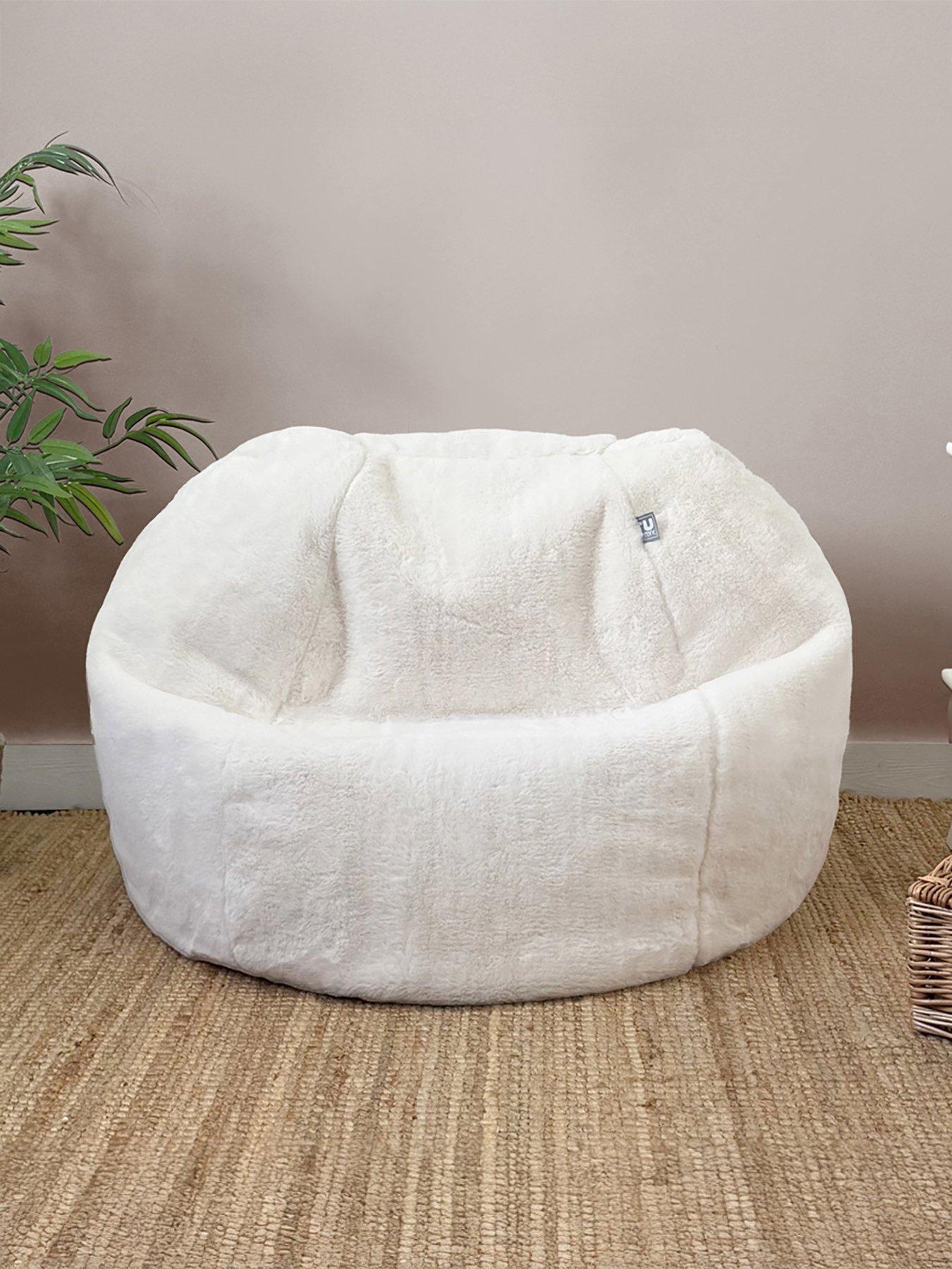 rucomfy Slouchbag Kids Bean Bag - Faux Fur