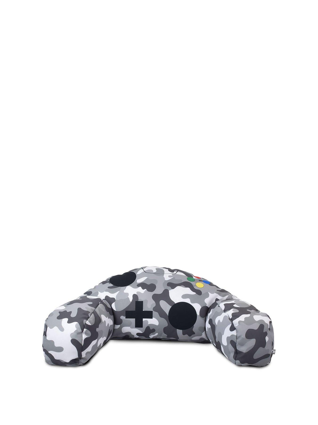 Image 1 of 5 of rucomfy Gaming Controller Support Pillow - Grey Camo