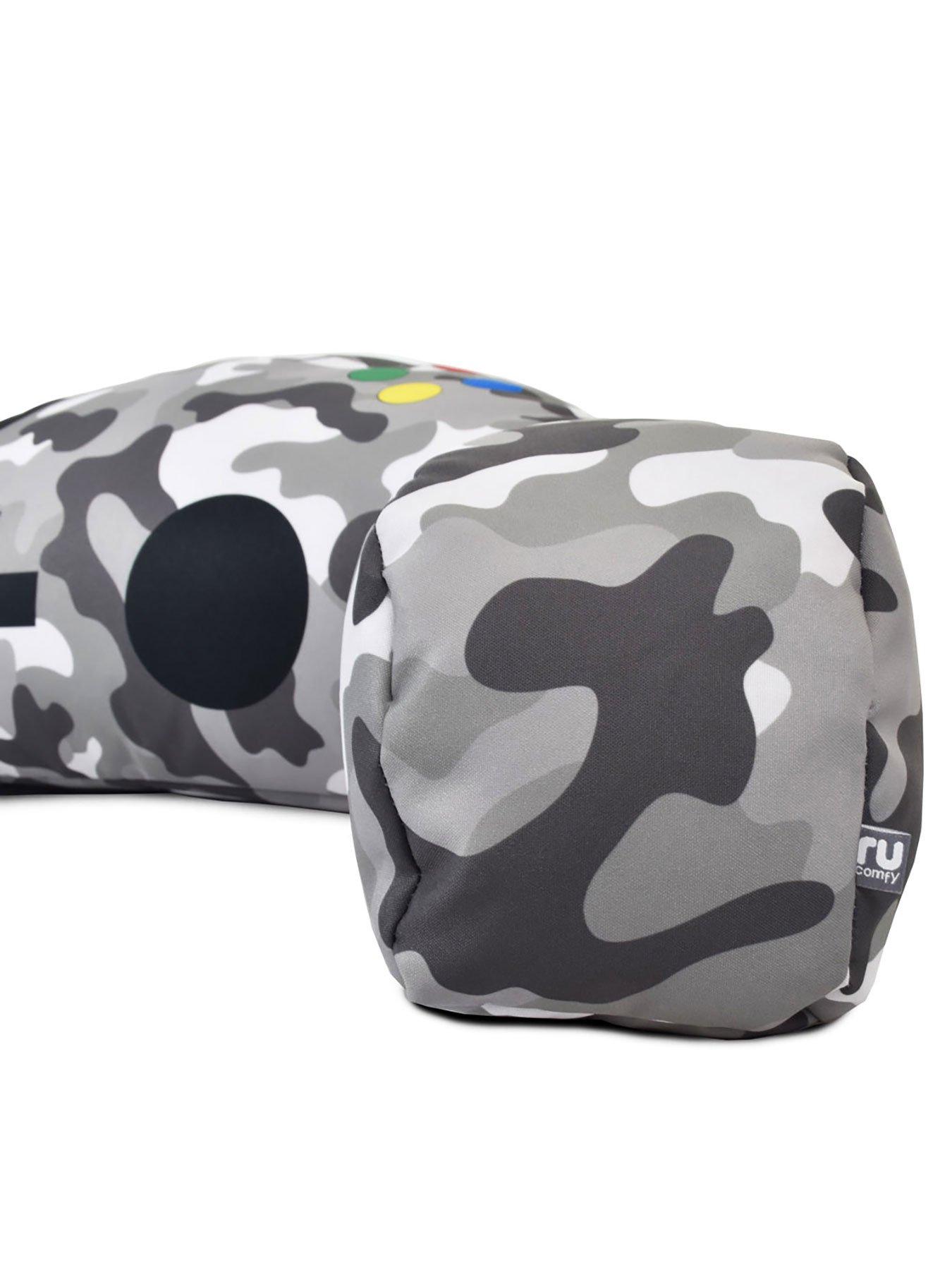 Image 3 of 5 of rucomfy Gaming Controller Support Pillow - Grey Camo