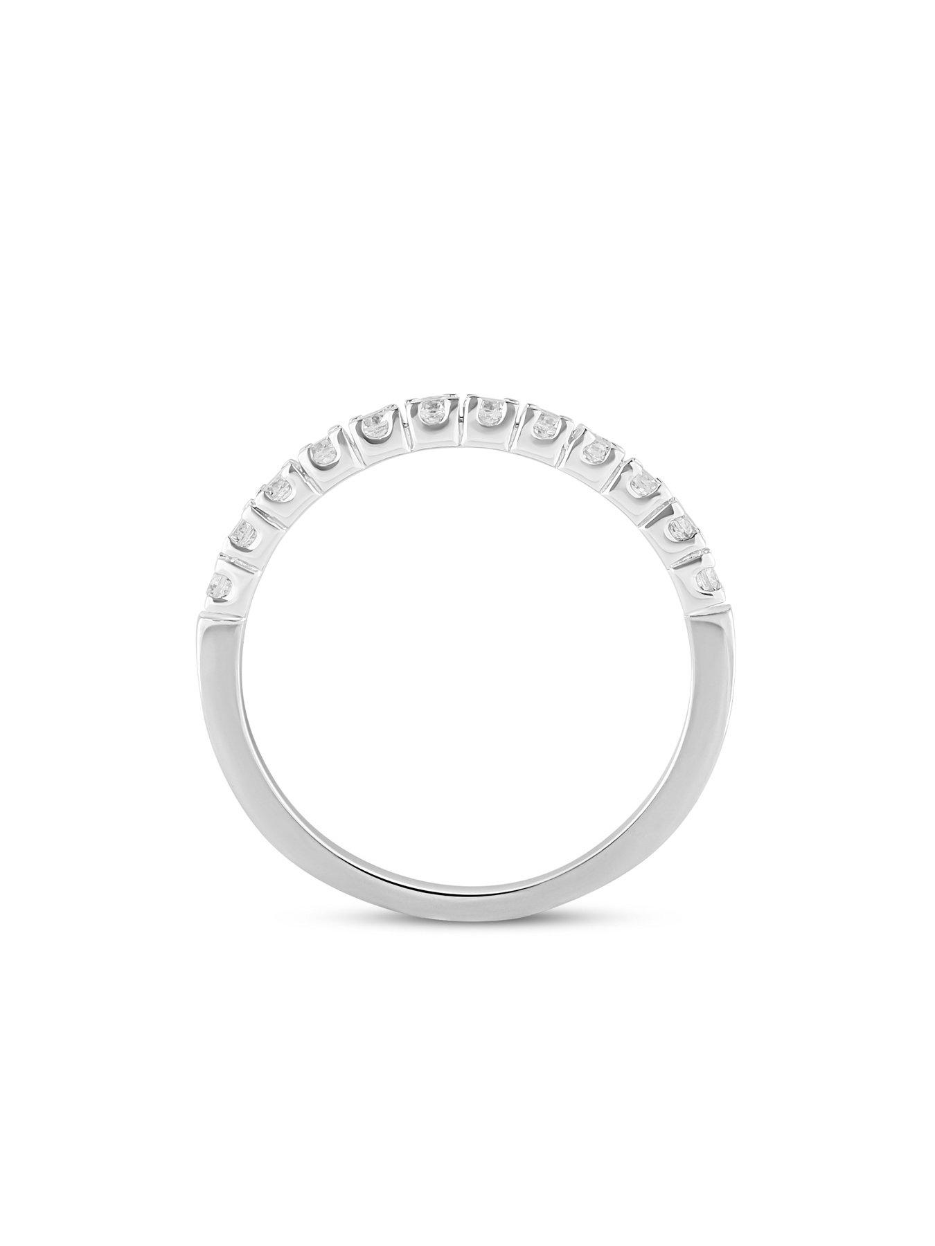 Image 2 of 6 of Love DIAMOND 0.25ct Natural Diamond Microset Eternity Ring