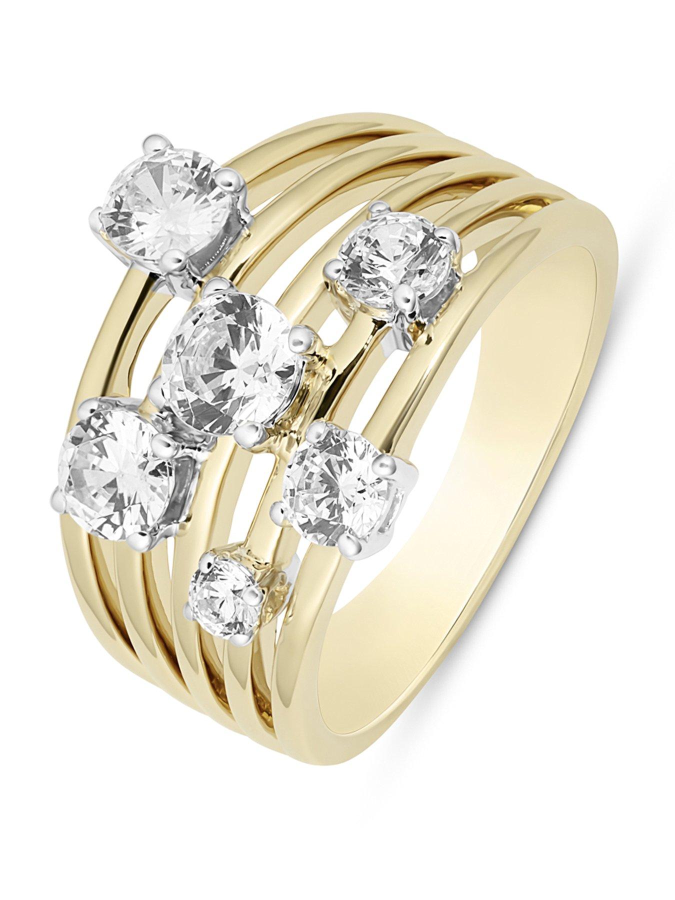 Love DIAMOND 1.50ct Diamond Bubble Ring Lab Grown