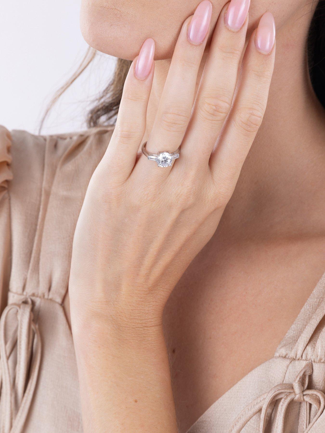 Image 5 of 5 of Love DIAMOND 2.25Ct Round Diamond Solitaire Ring
