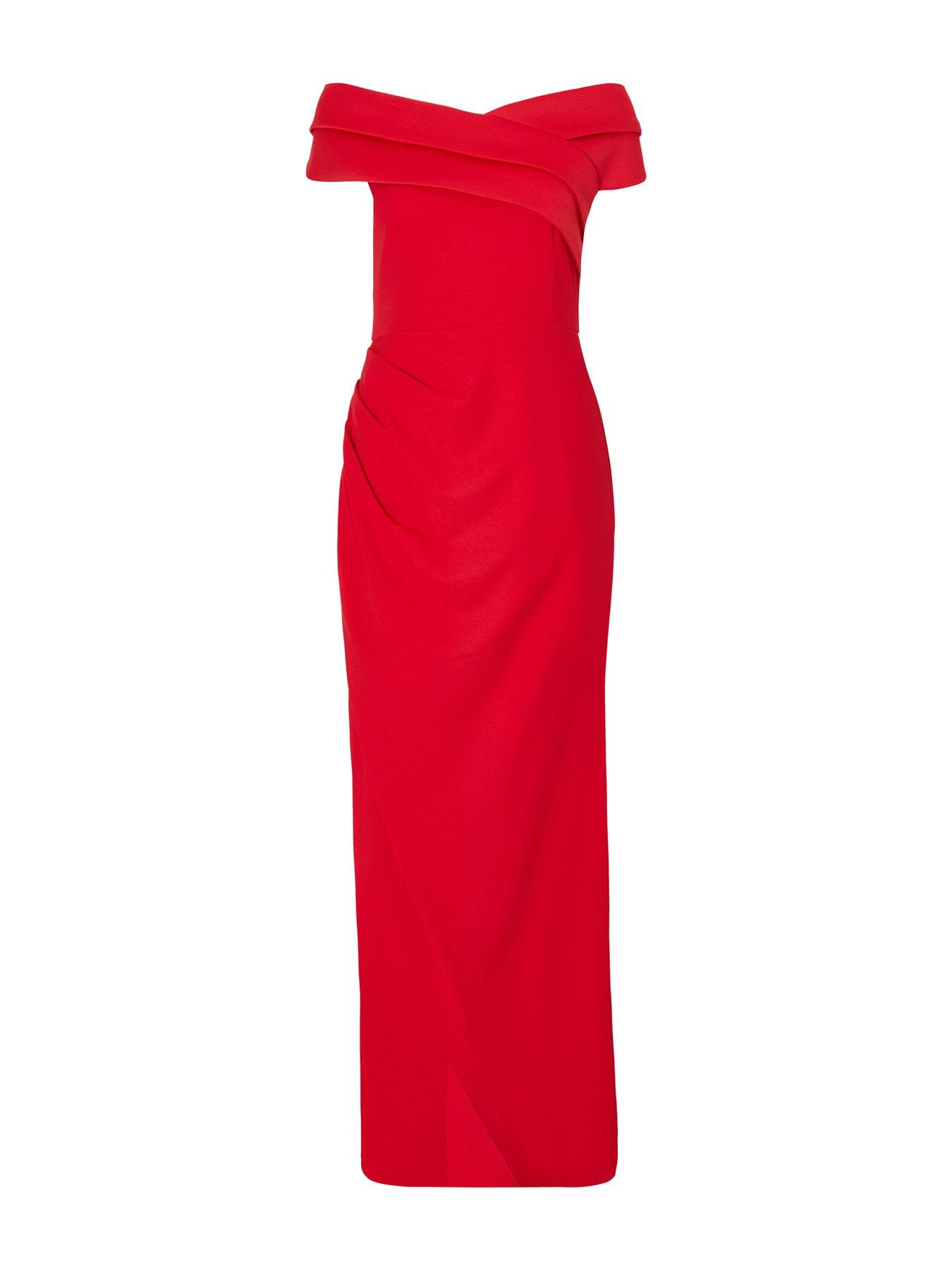 red bardot dress quiz Quiz red bardot dress outfit