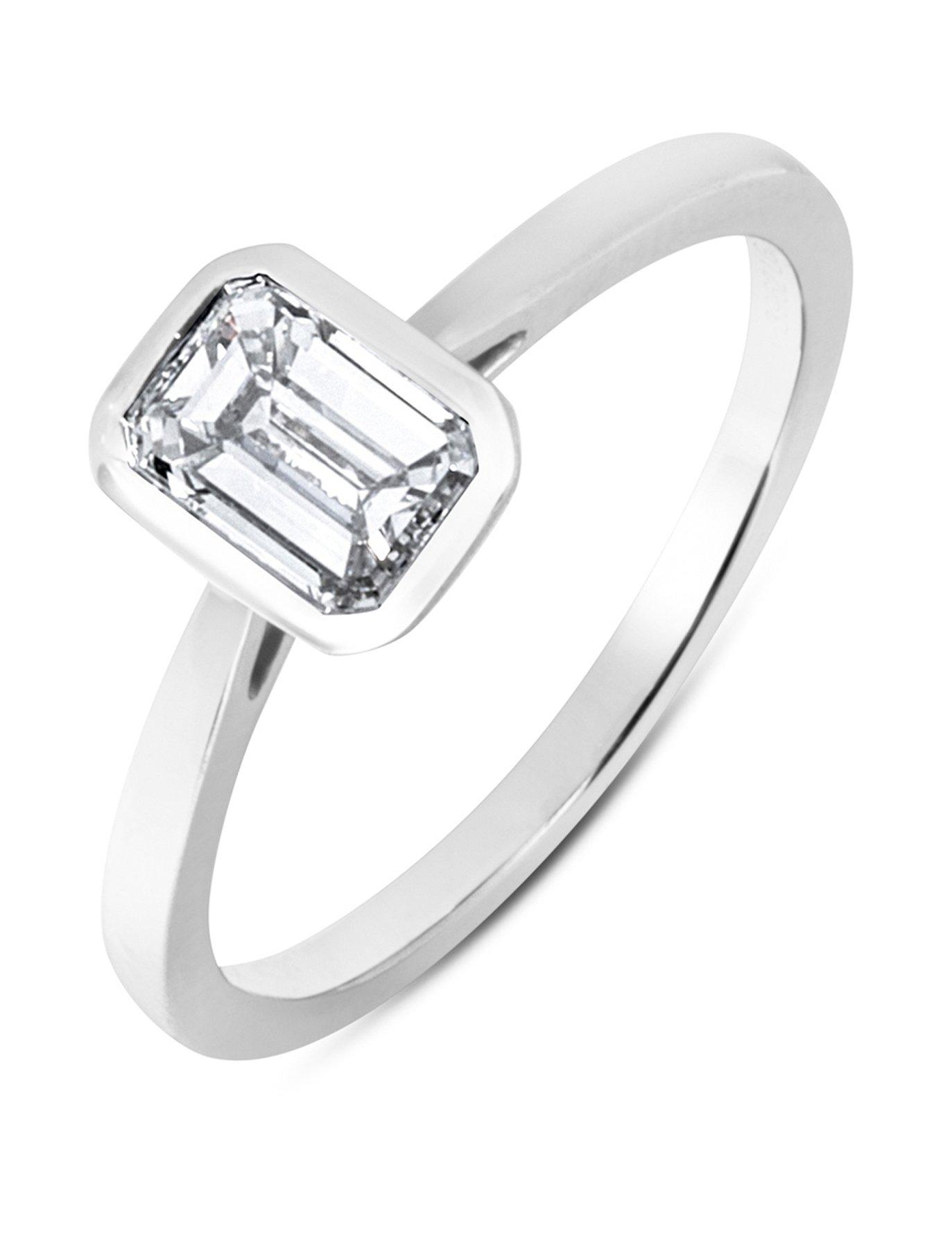 Love DIAMOND 1Ct Rubover Solitaire - Lab Grown Diamond