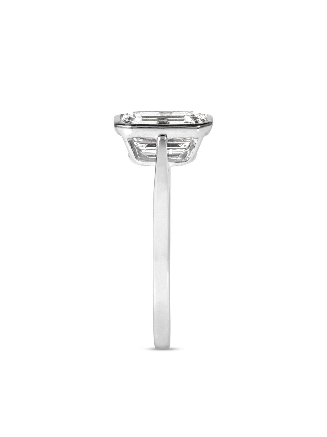 Image 3 of 5 of Love DIAMOND 2Ct Rub Over Solitaire - Lab Grown