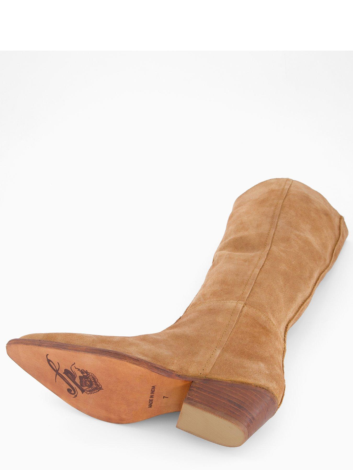 FREE PEOPLE Sway Low Slouch Boot - Brown | Very