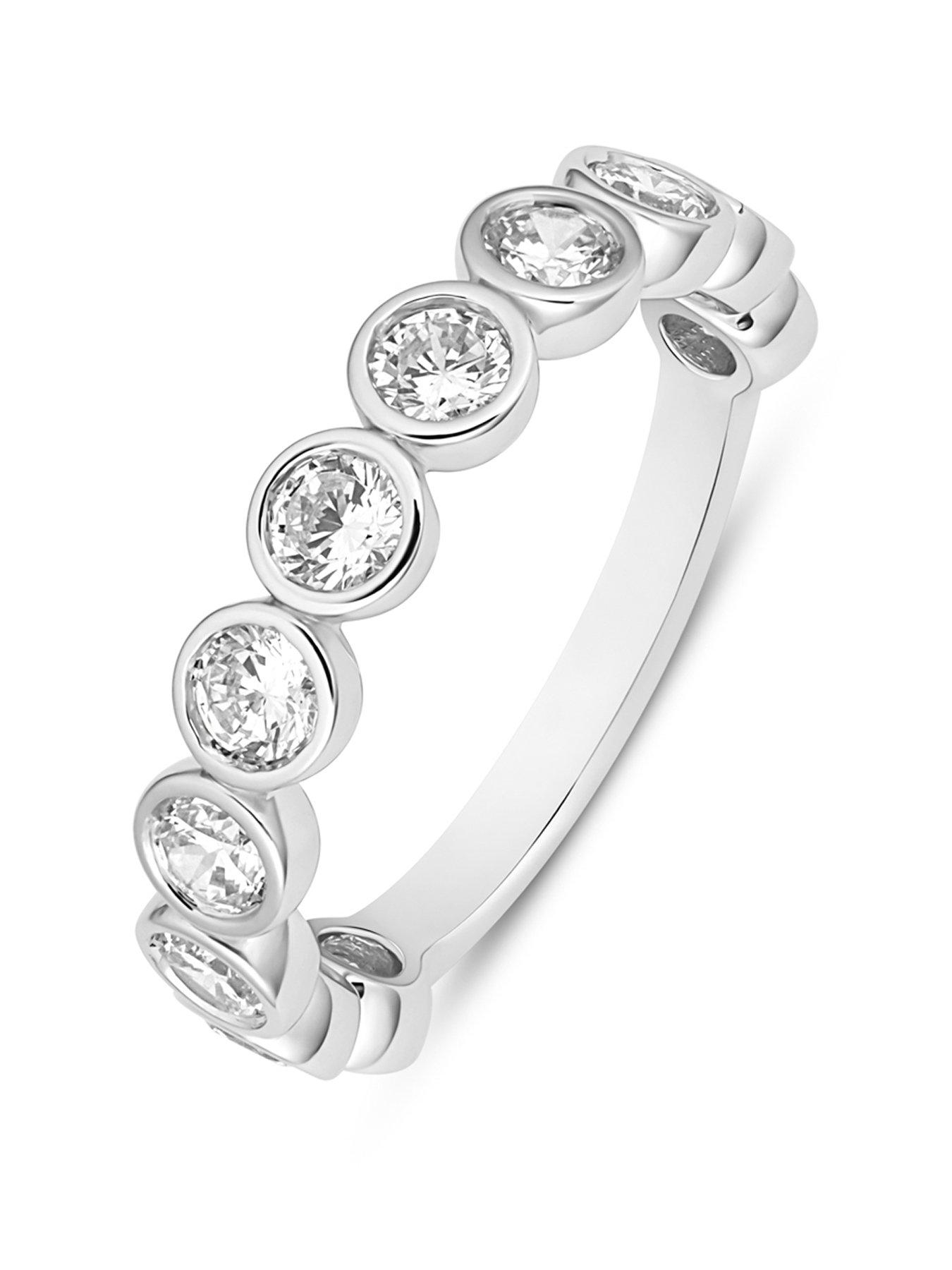 Image 1 of 5 of Love DIAMOND 1.00ct Diamond Eternity Ring Lab Grown
