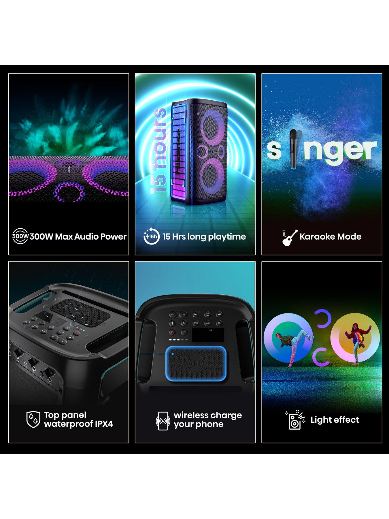 Image 4 of 7 of Hisense Party Storm Bluetooth Party Speaker
