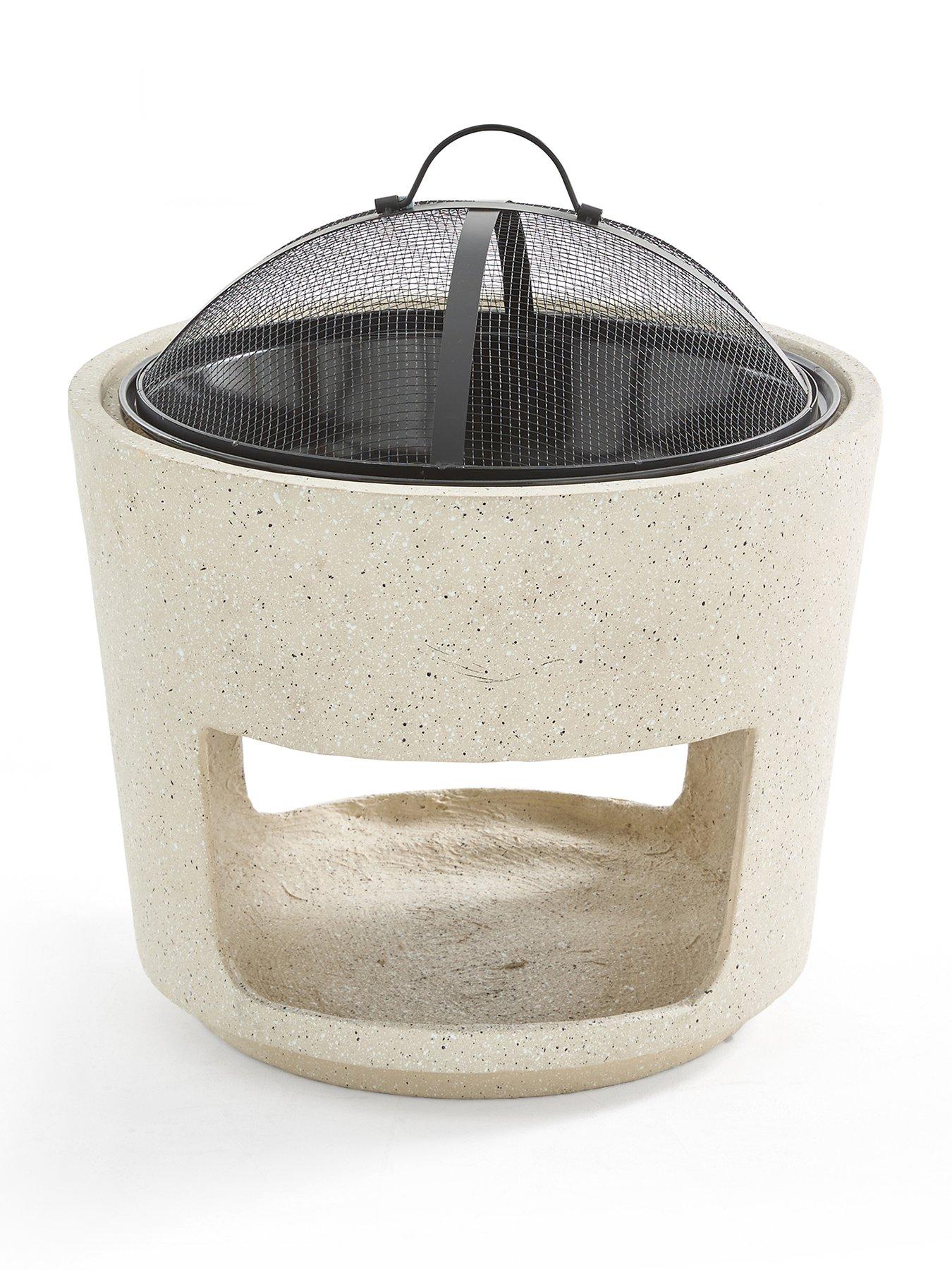 Image 2 of 5 of The Very Collection MGO Fire Pit  With Wood Store