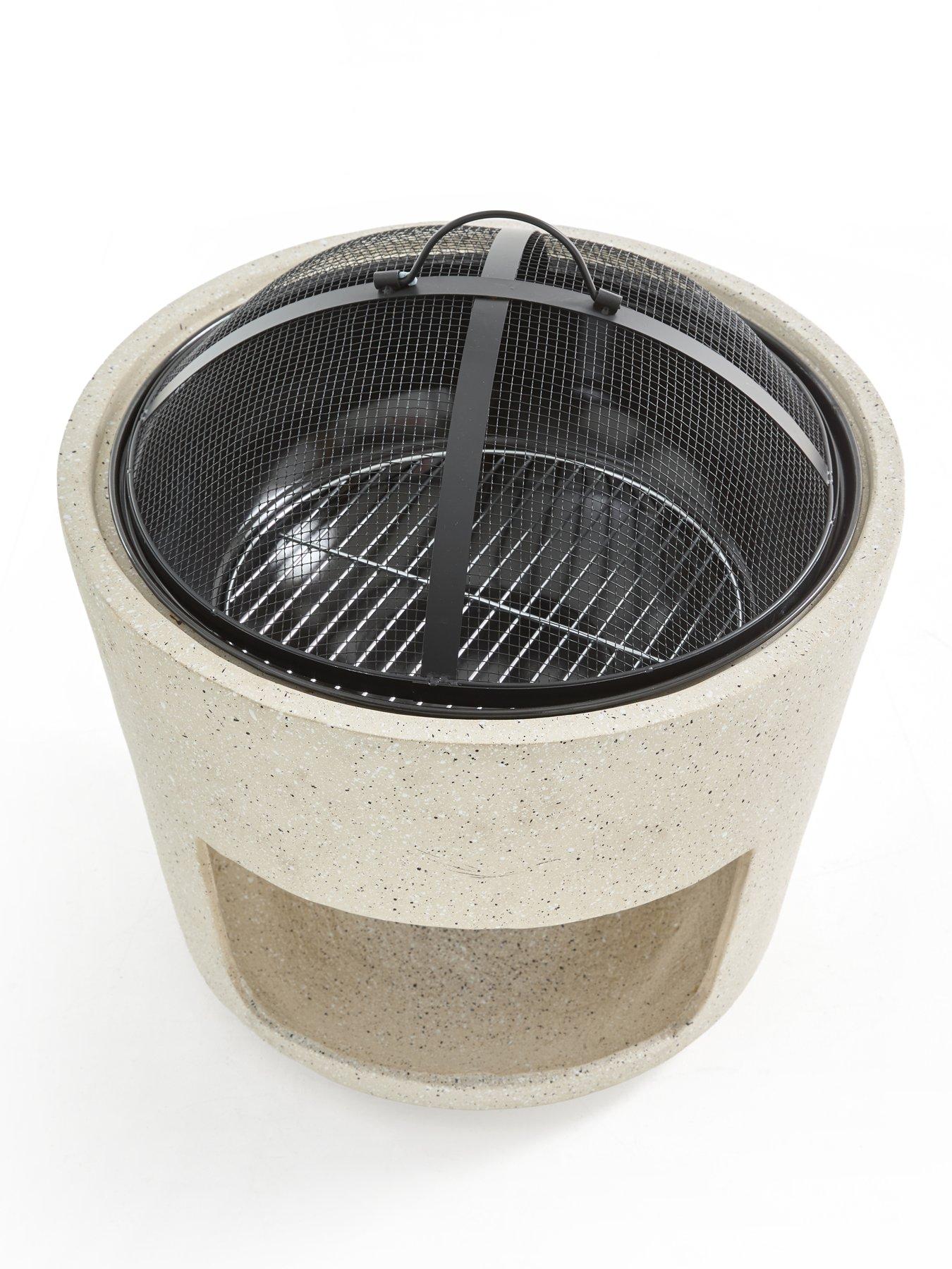 Image 3 of 5 of The Very Collection MGO Fire Pit  With Wood Store
