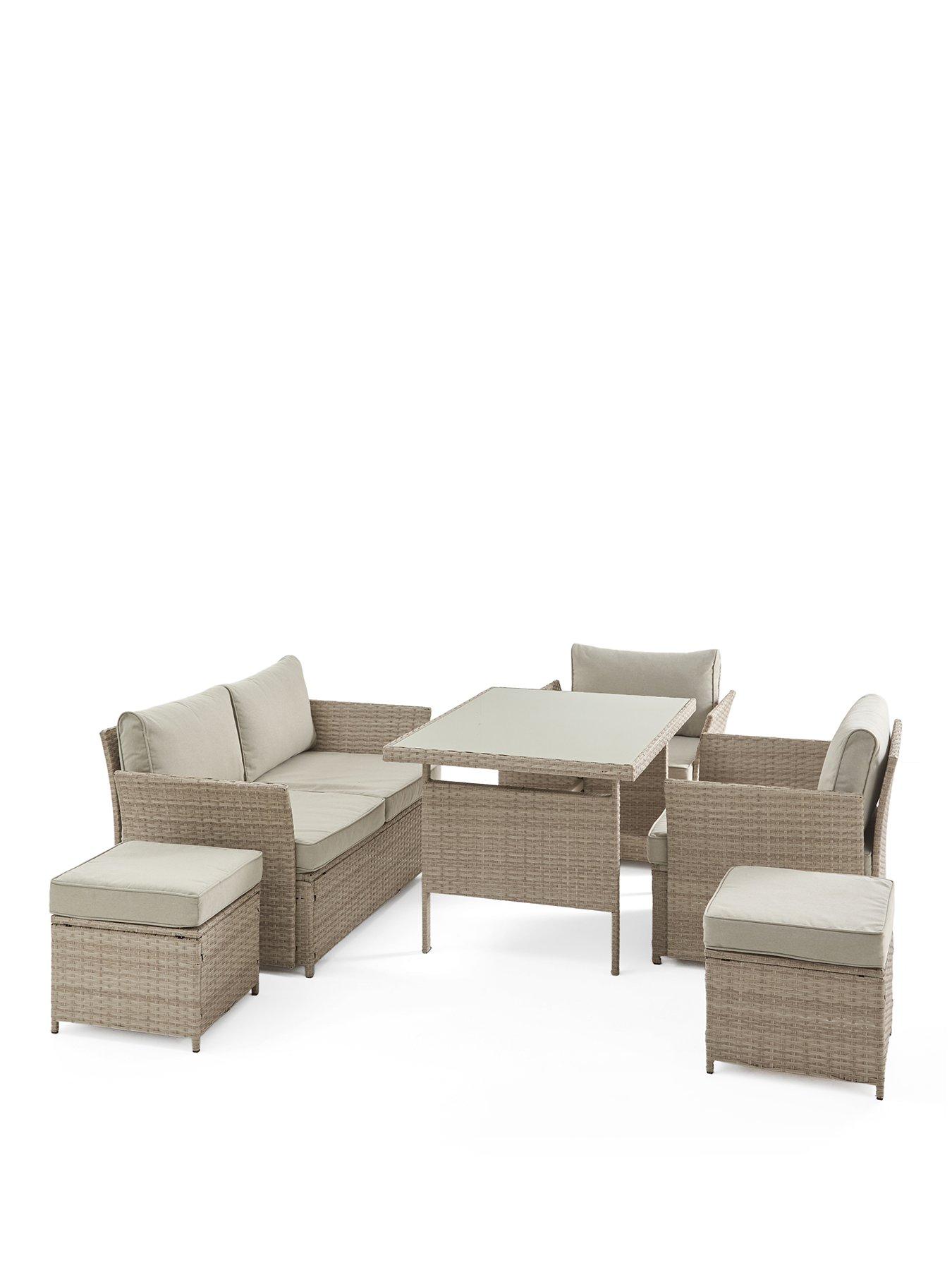 Image 2 of 6 of The Very Collection Calgary Casual Outdoor&nbsp;Dining Set