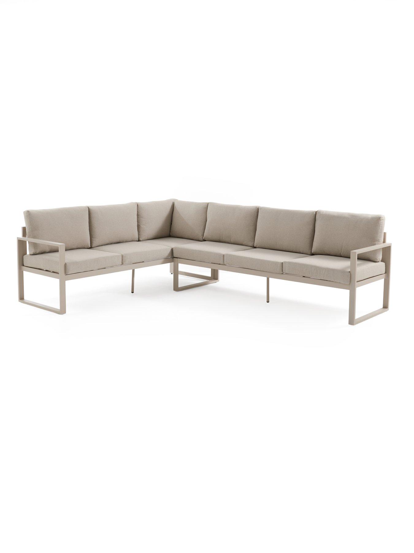 Image 6 of 7 of The Very Collection Pensacola Corner Sofa Outdoor&nbsp;Dining With Lift-Up Table