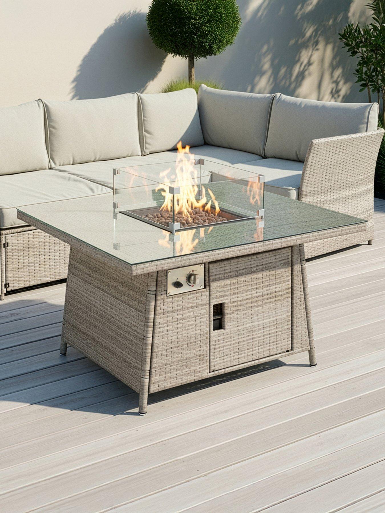 Image 1 of 6 of The Very Collection Calgary Firepit Table