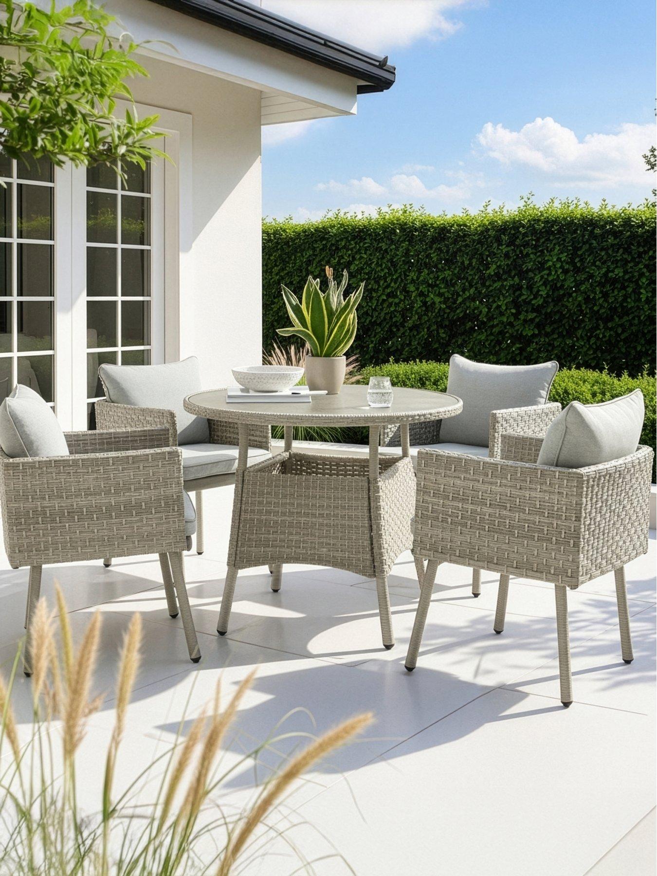 The Very Collection Antigua 4-Seater Dining Set