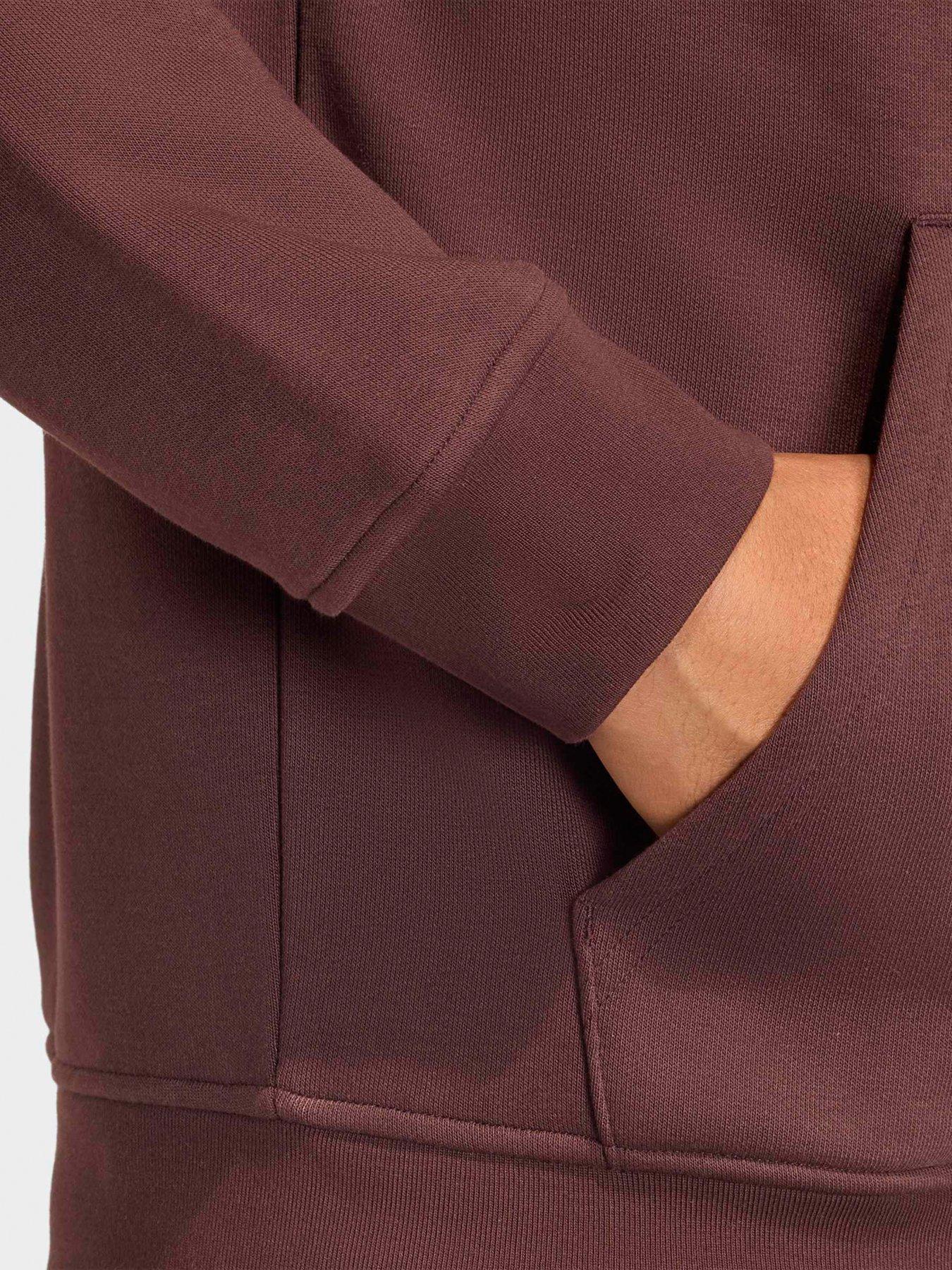 Image 5 of 7 of adidas Originals Men's Trefoil Essentials Hoody - Brown