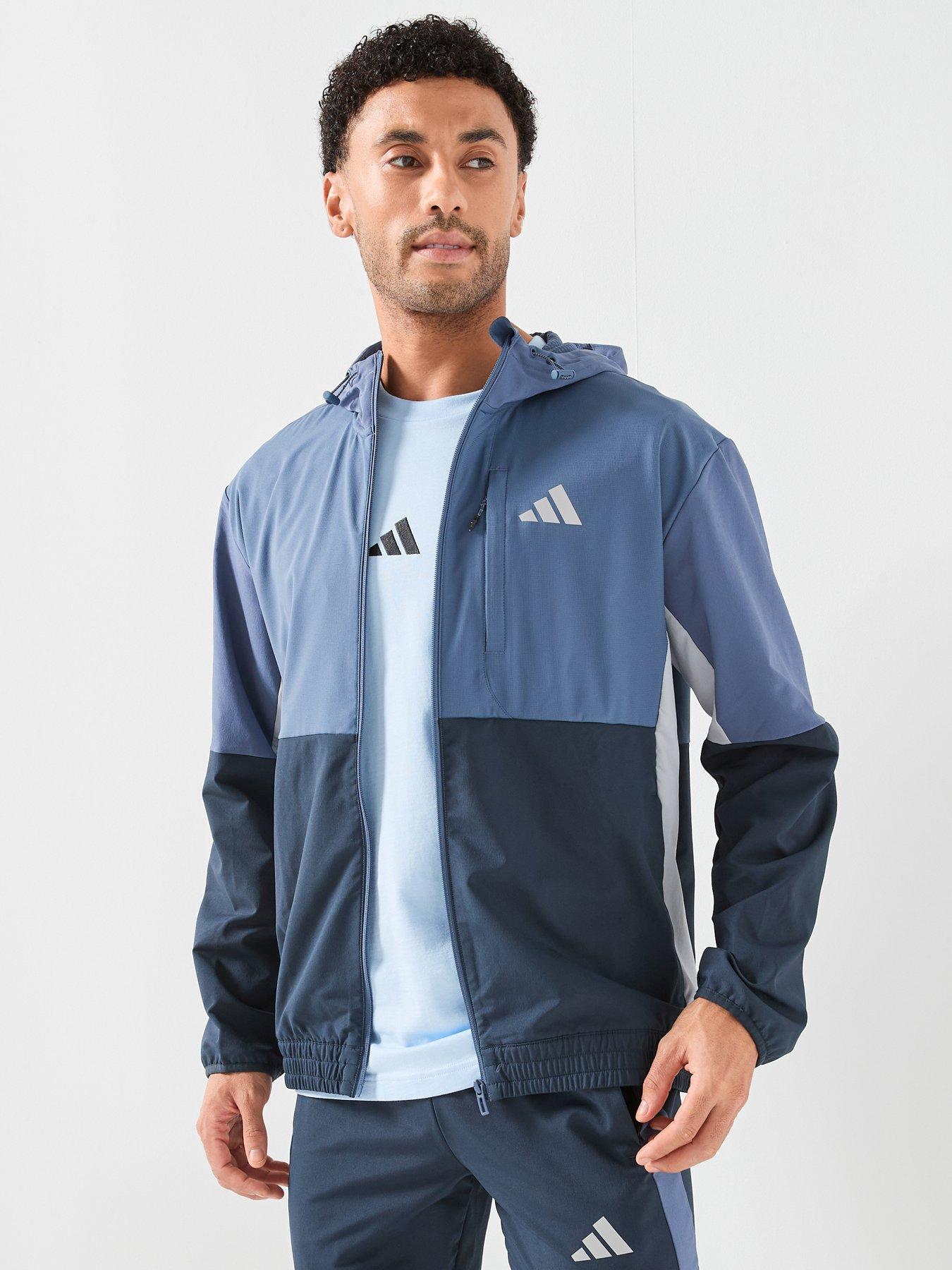 Image 1 of 6 of adidas Sportswear Mens Clima Woven Jacket - Blue