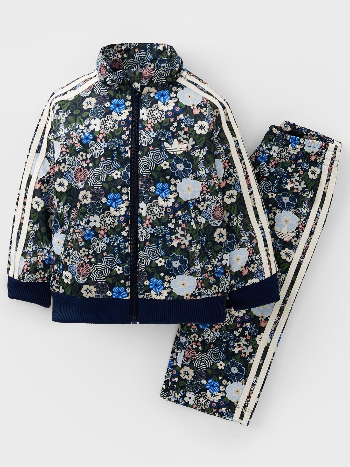 adidas Originals Infant Unisex Firebird Liberty Tracksuit - Blue